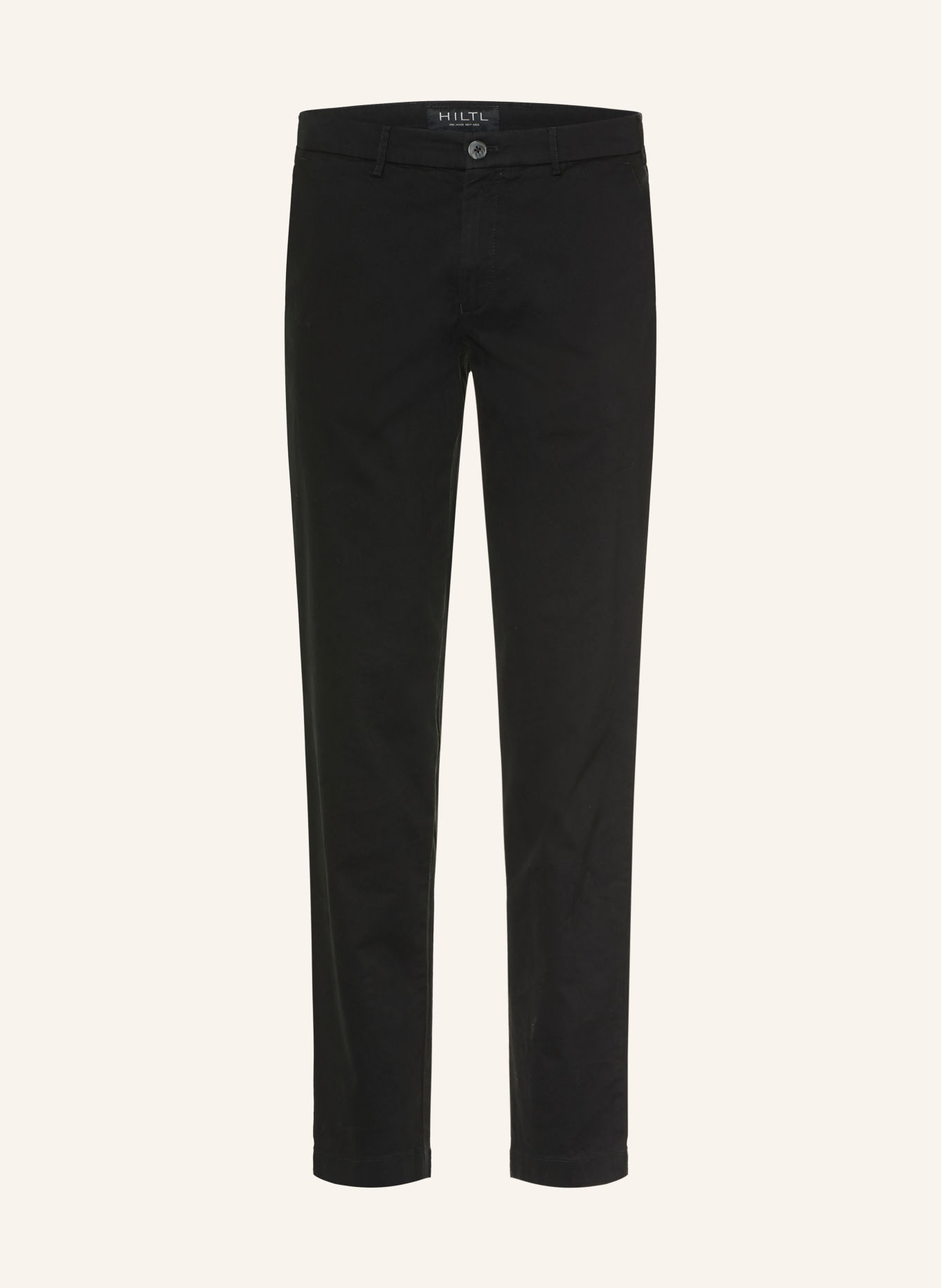 HILTL Extra Slim Fit Chinos: BLACK