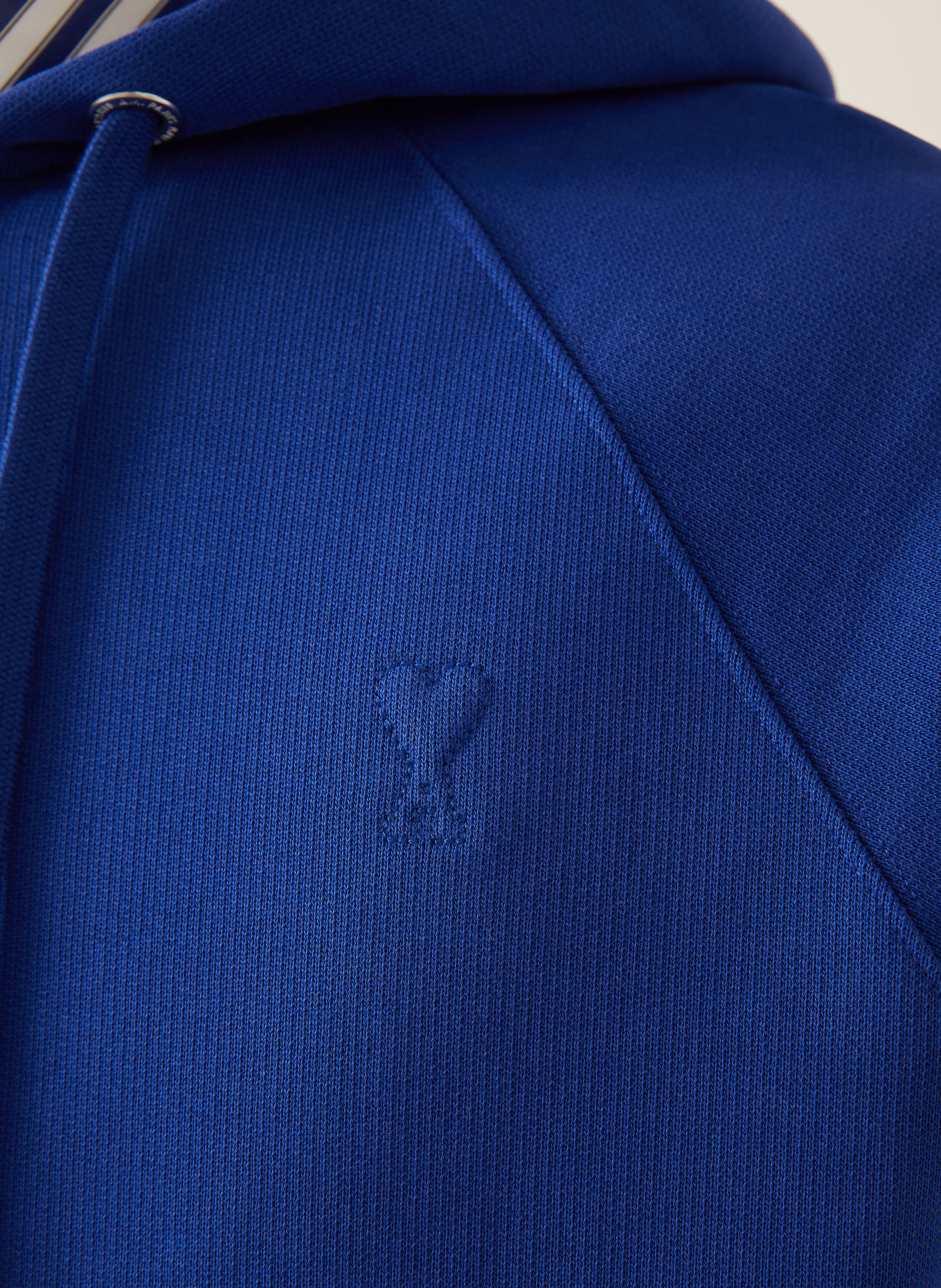 AMI PARIS sweat à capuche: BLEU