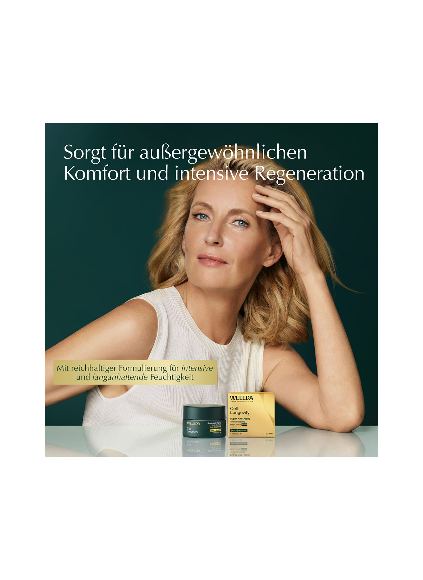 WELEDA CELL LONGEVITY SUPER ANTI-AGING DAY CREAM RICH