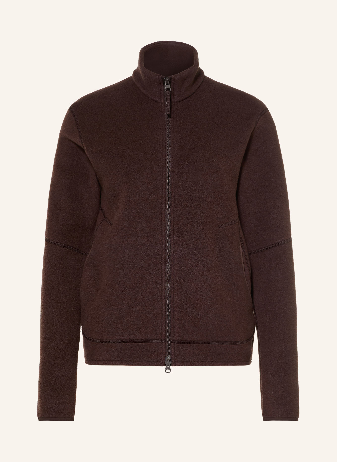 icebreaker MER 800 RF CLASS Fleece jacket with Merino Wool: DUSKY PINK