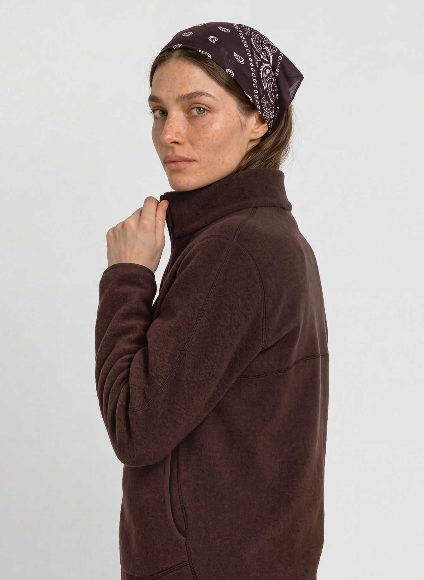 icebreaker MER 800 RF CLASS Fleece jacket with Merino Wool: DUSKY PINK