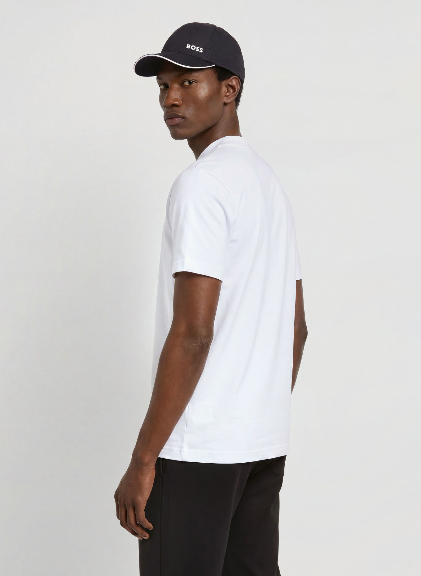 BOSS T-shirt: WHITE