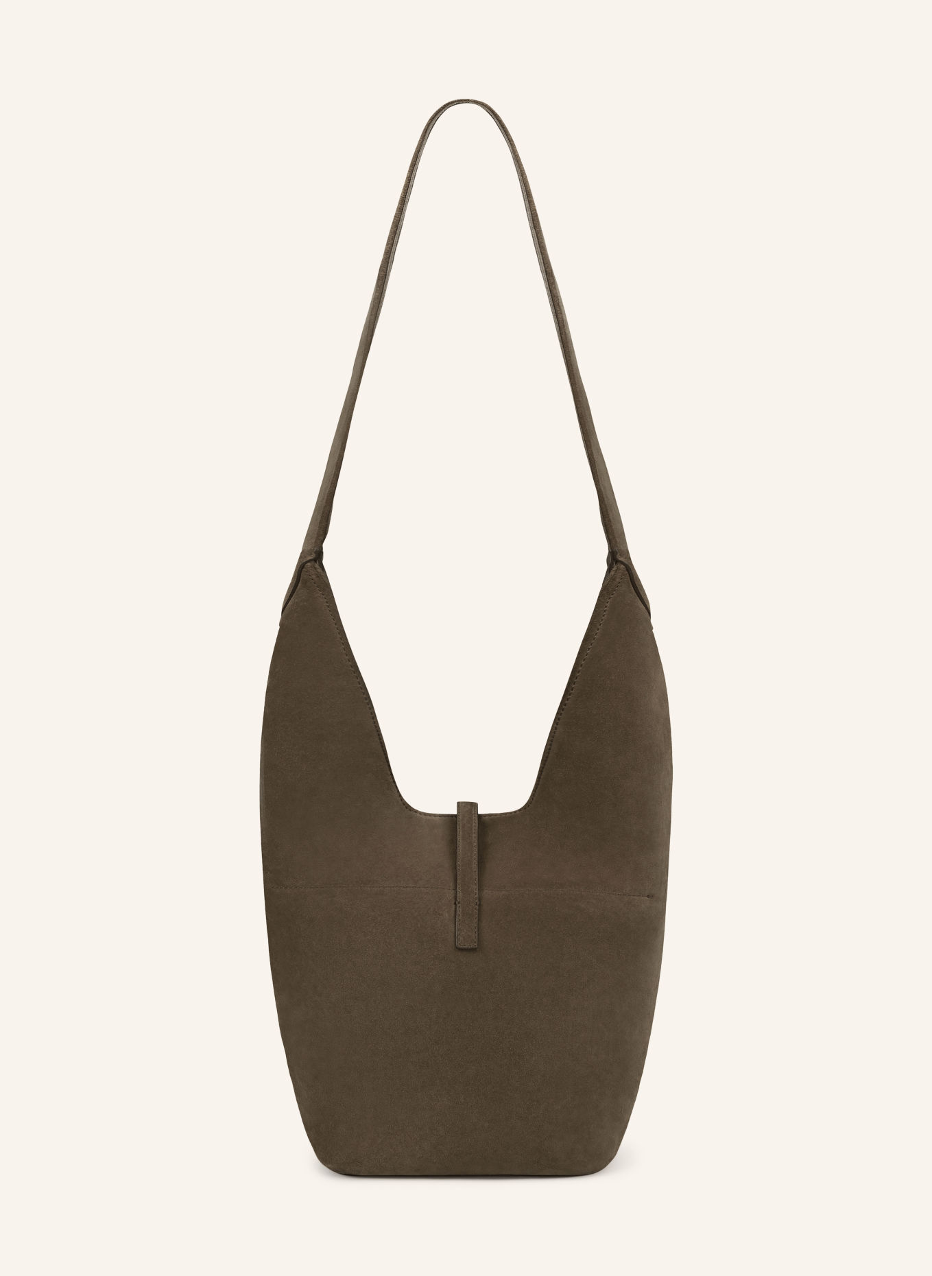 DEMELLIER Skuldertaske THE SIENA CROSSBODY: MØRKEBRUN / GULD