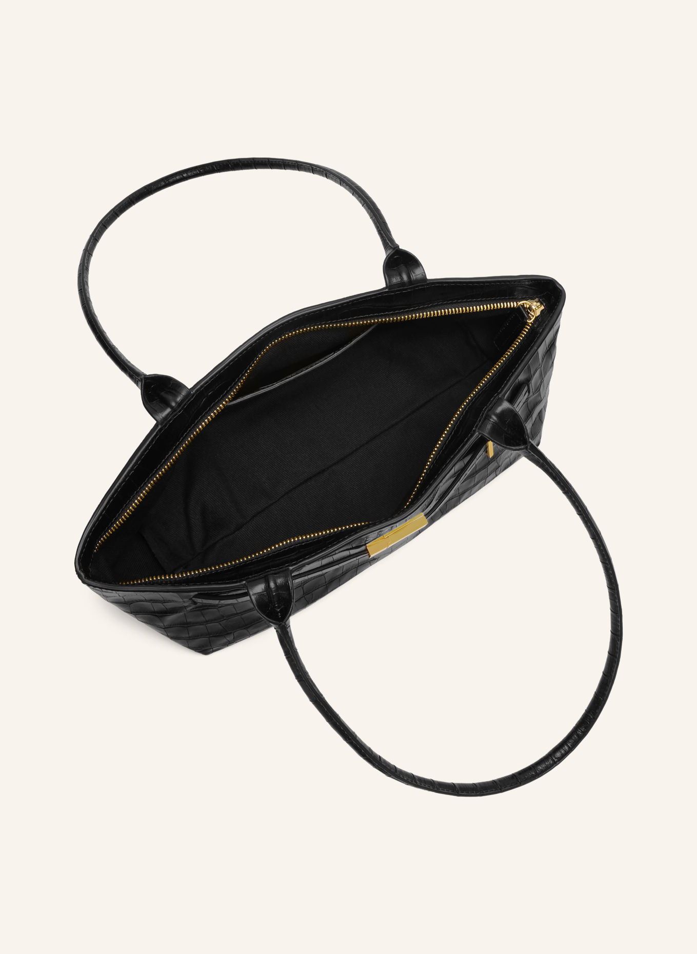 DEMELLIER THE NEW YORK Shoulder Bag: BLACK
