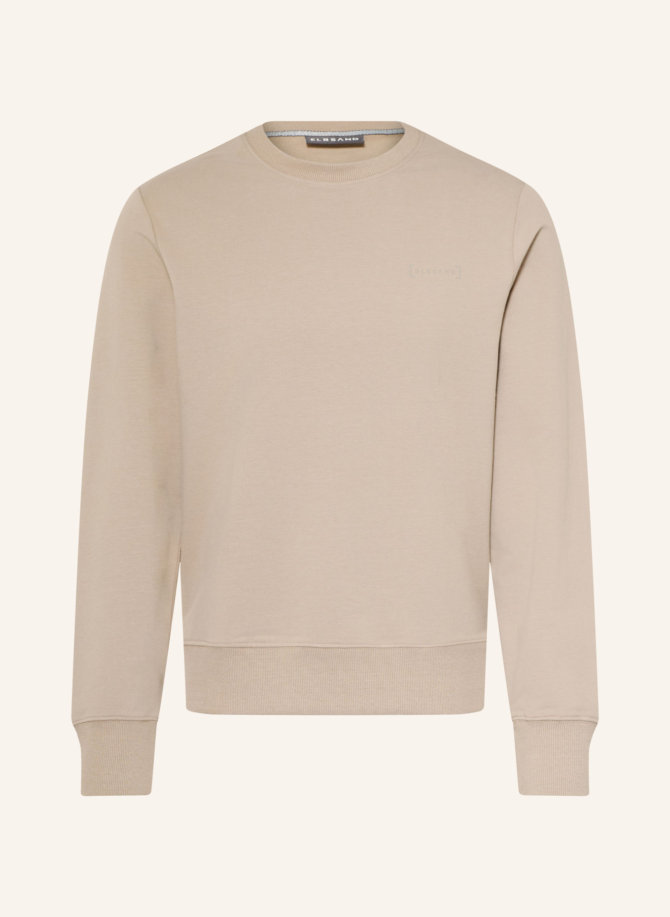ELBSAND Sweatshirt JANNIK: TAUPE