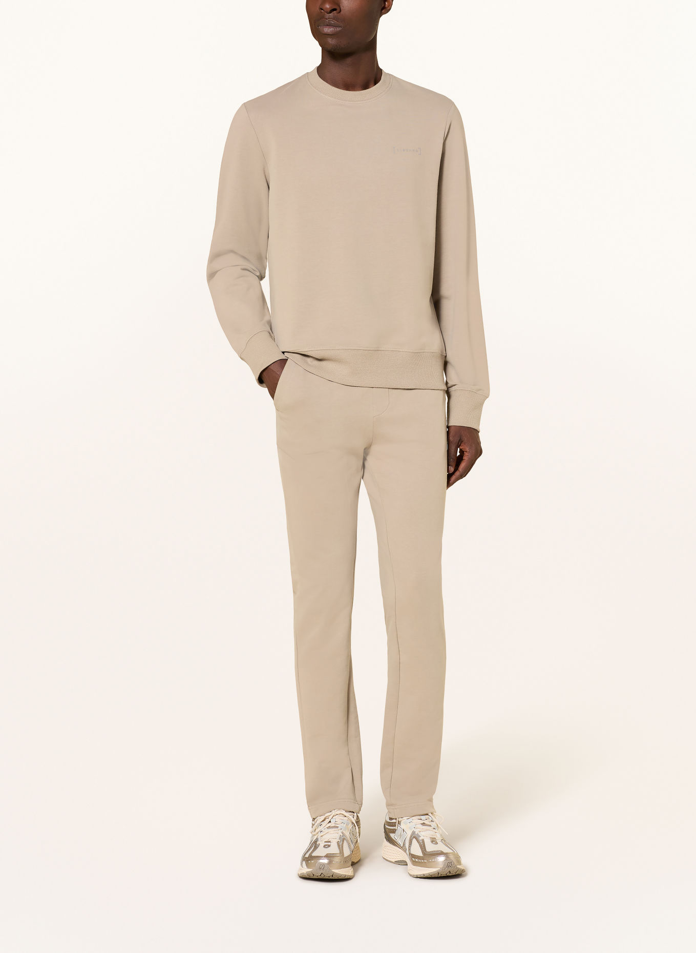 ELBSAND Sweatshirt JANNIK: TAUPE
