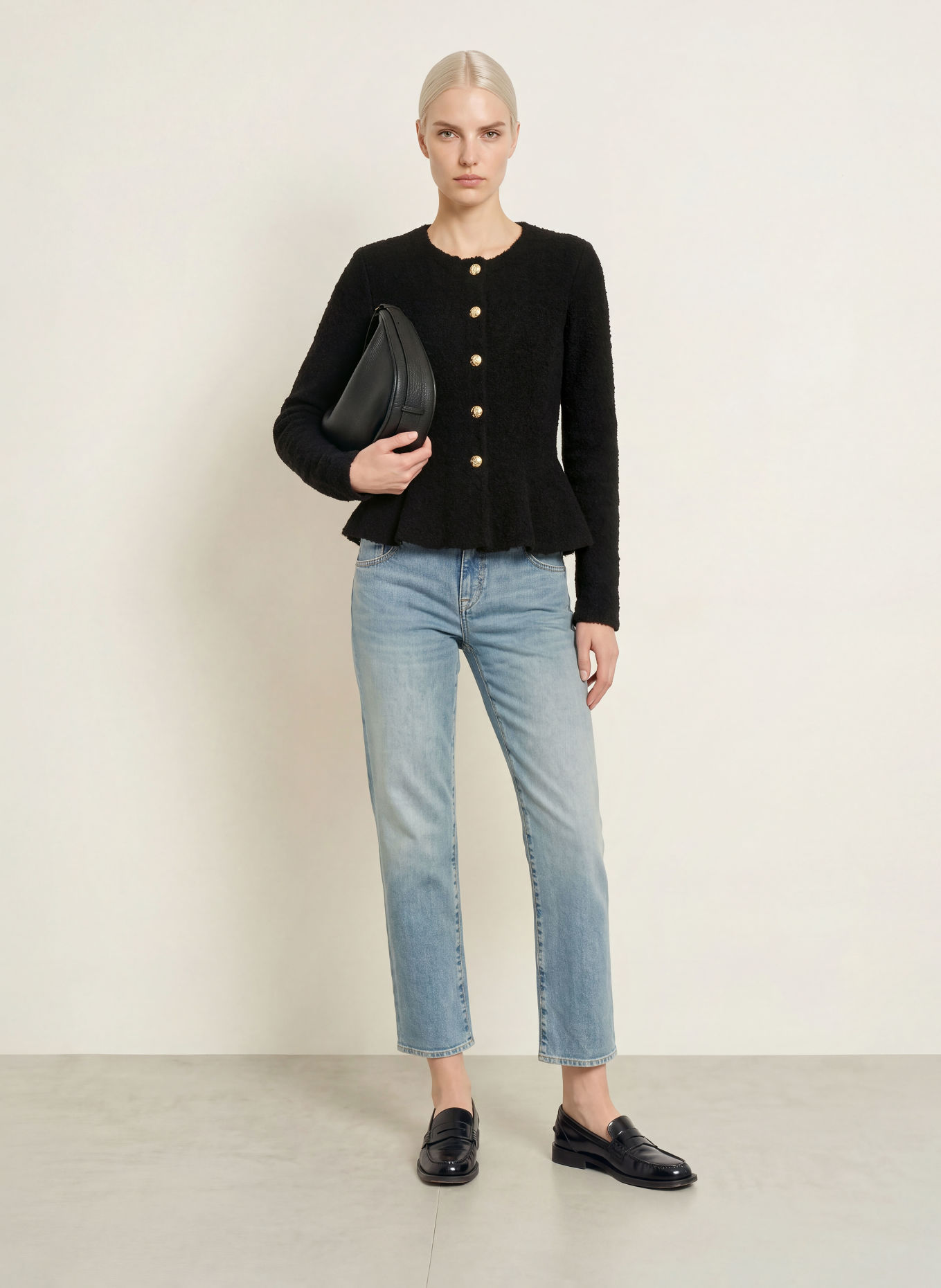 Herrlicher Cropped jeans BREEZY: 1003 vintage sky