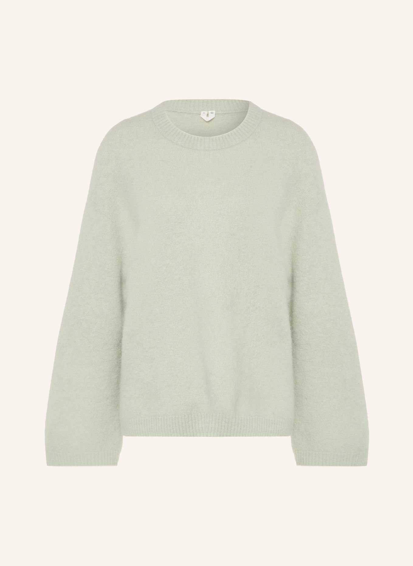 ARKET Pullover mit Alpaka: HELLGRÜN