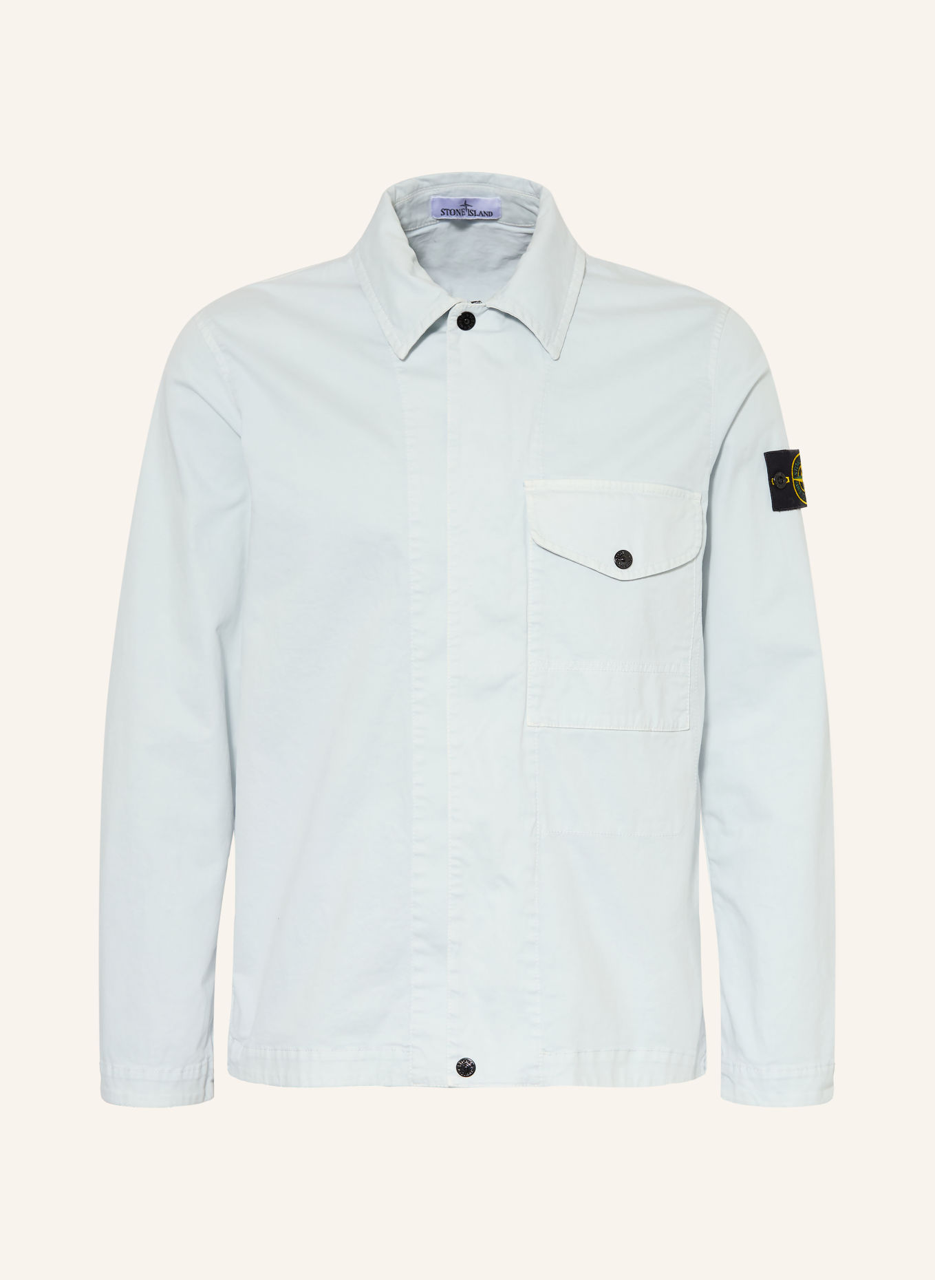 STONE ISLAND Overjacket: LICHTBLAUW