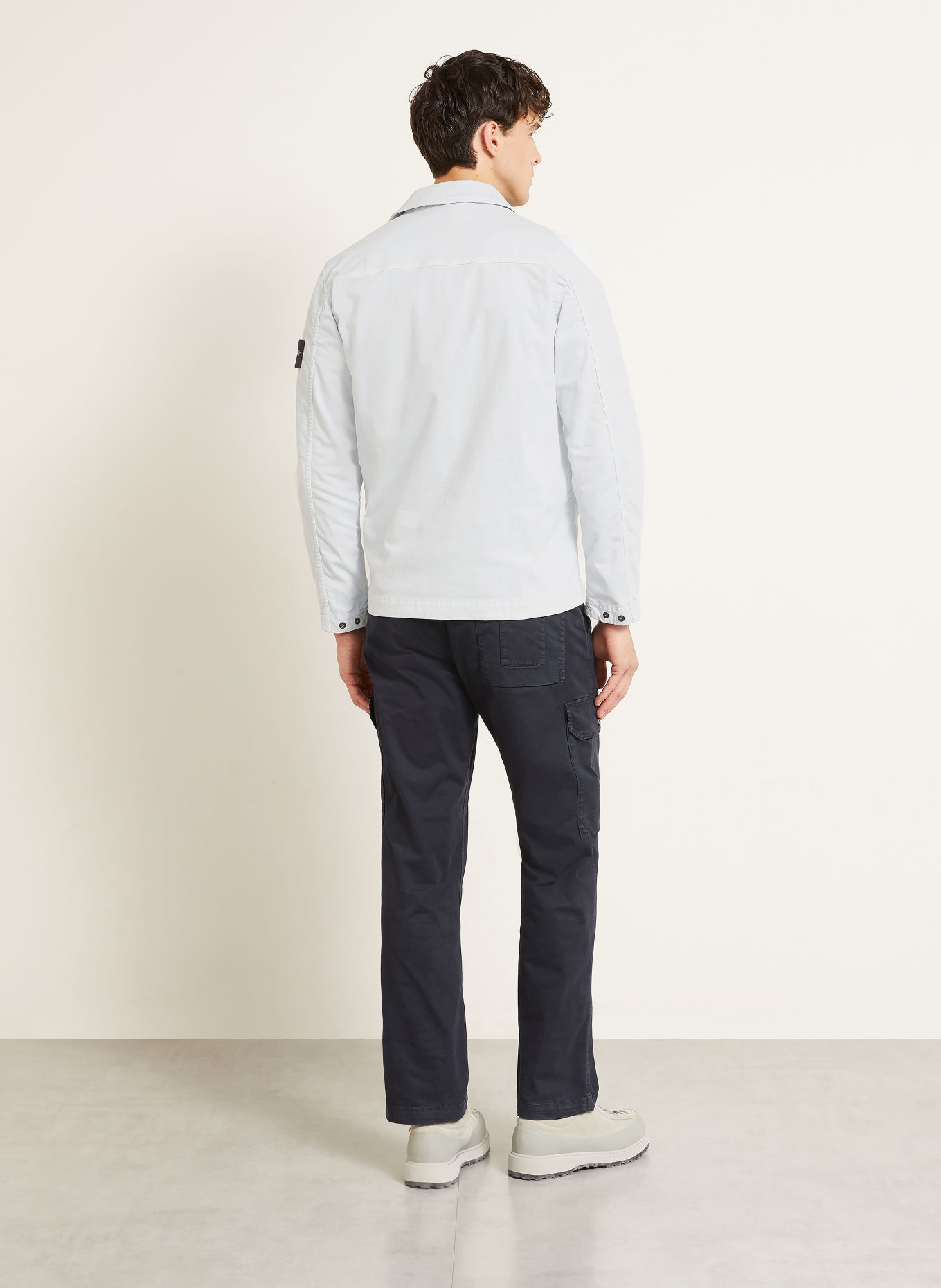 STONE ISLAND Overjacket: LICHTBLAUW