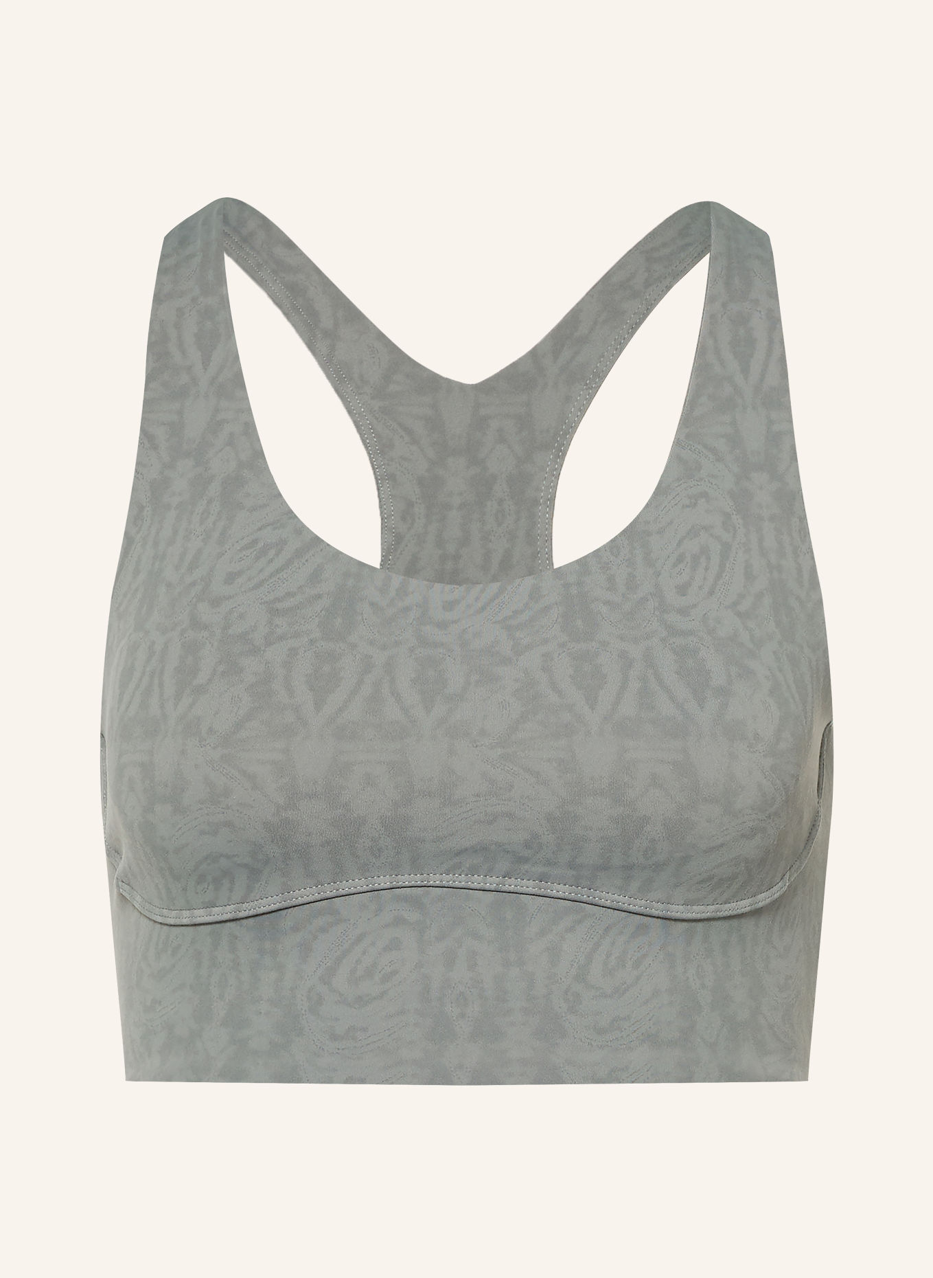 MANDALA Soutien-gorge de sport IMPRIMÉ: GRIS