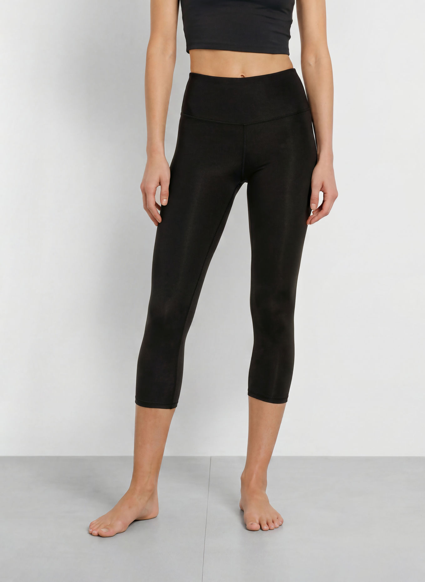 MANDALA Legging BEST CROPPED: ZWART