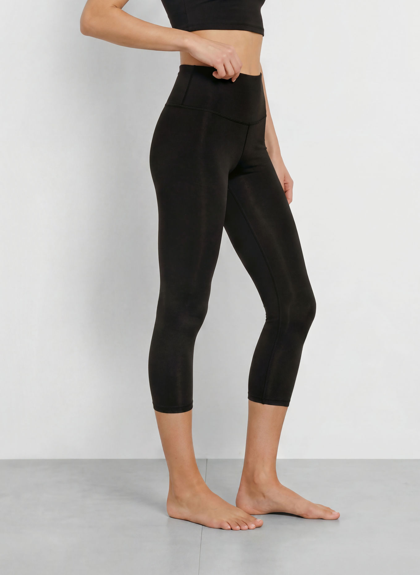 MANDALA Legging BEST CROPPED: ZWART