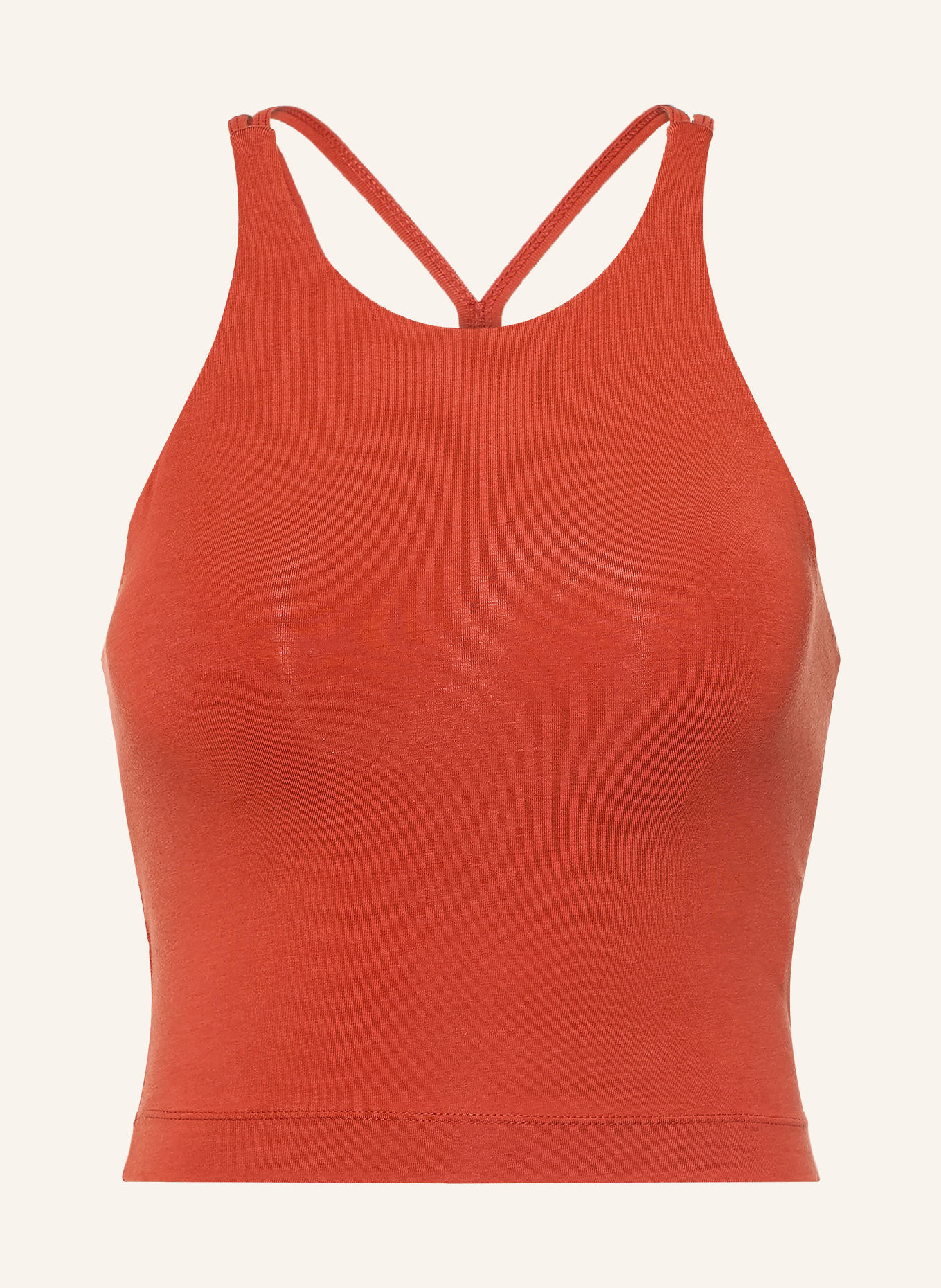 MANDALA Yoga-top: DONKERORANJE