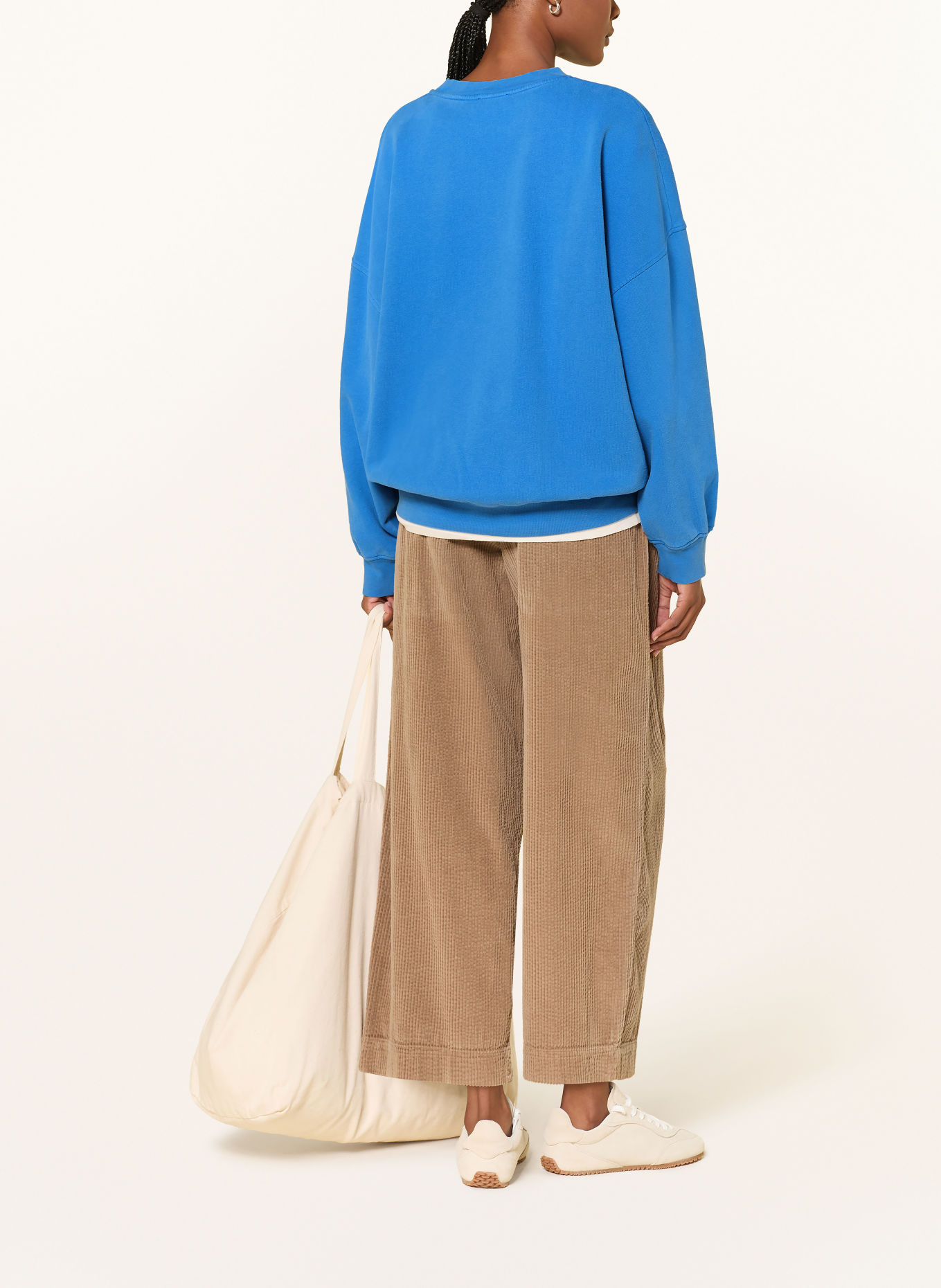 American Vintage Sweatshirt PLIZZY: BLAU / HELLGRÜN