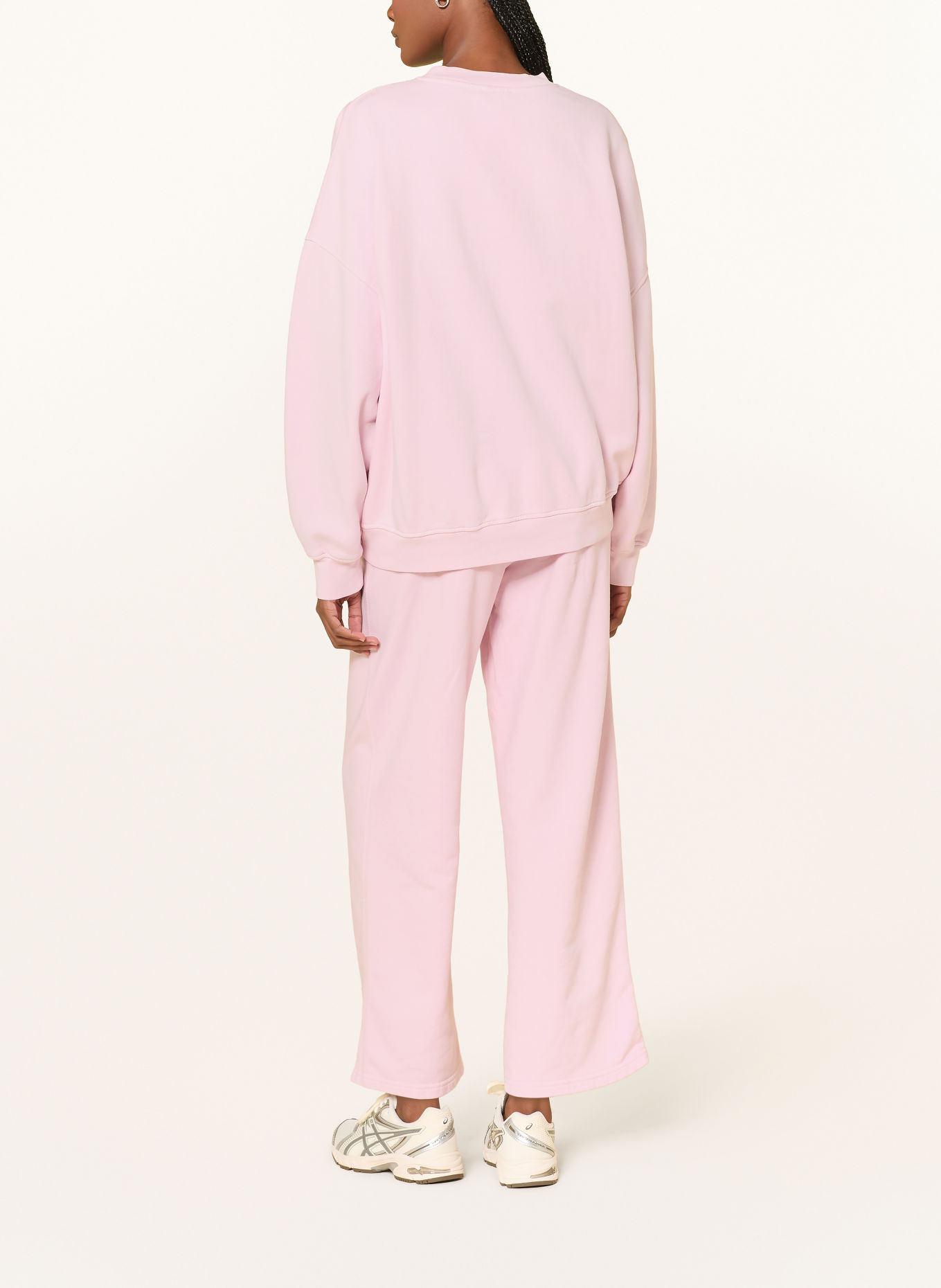 American Vintage PLIZZY sweatshirt: LIGHT PINK / PURPLE