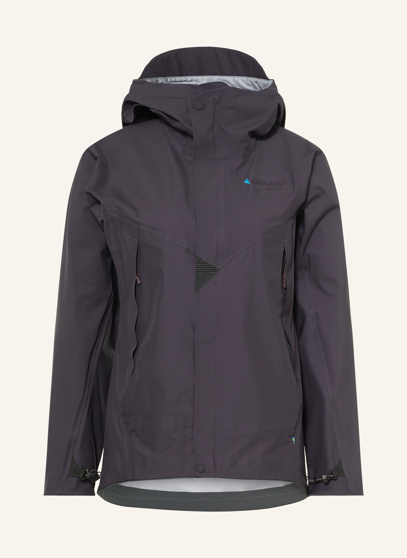 Klättermusen ASYNJA Hardshell jacket: BLACK