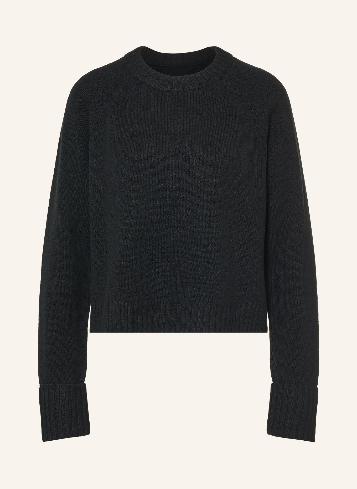 ARKET Pullover: SCHWARZ