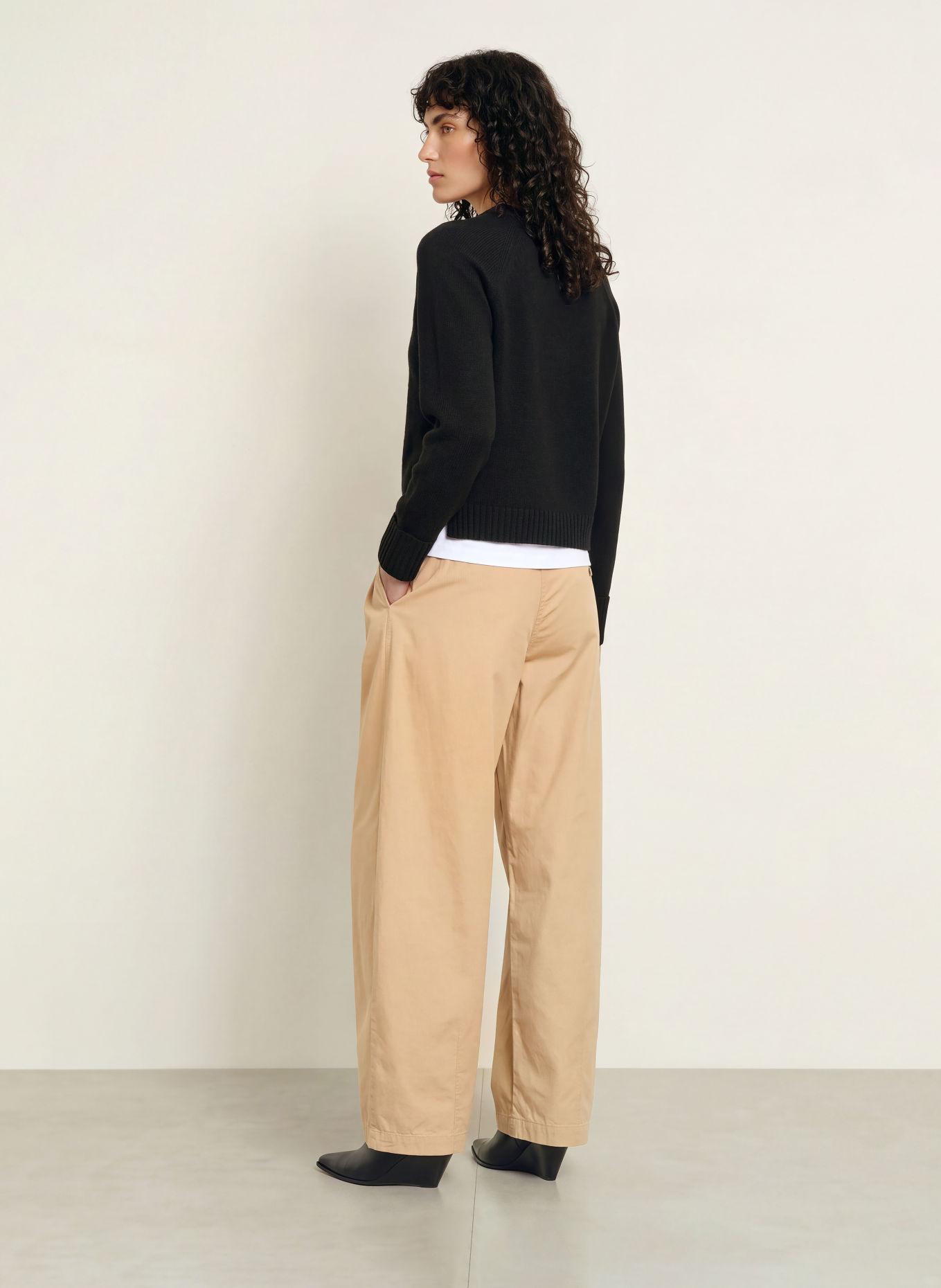 ARKET Pullover: SCHWARZ