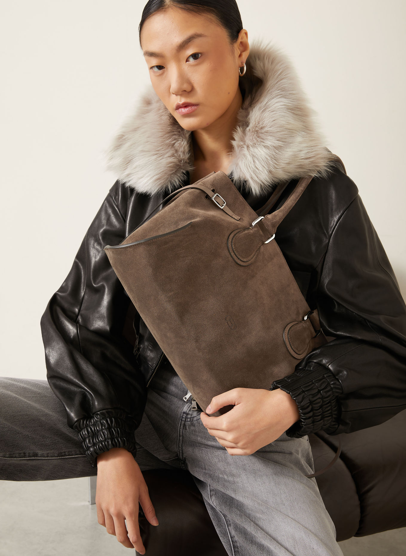 RADICA STUDIO Shopper LA MAMMA MIDI: BRUIN