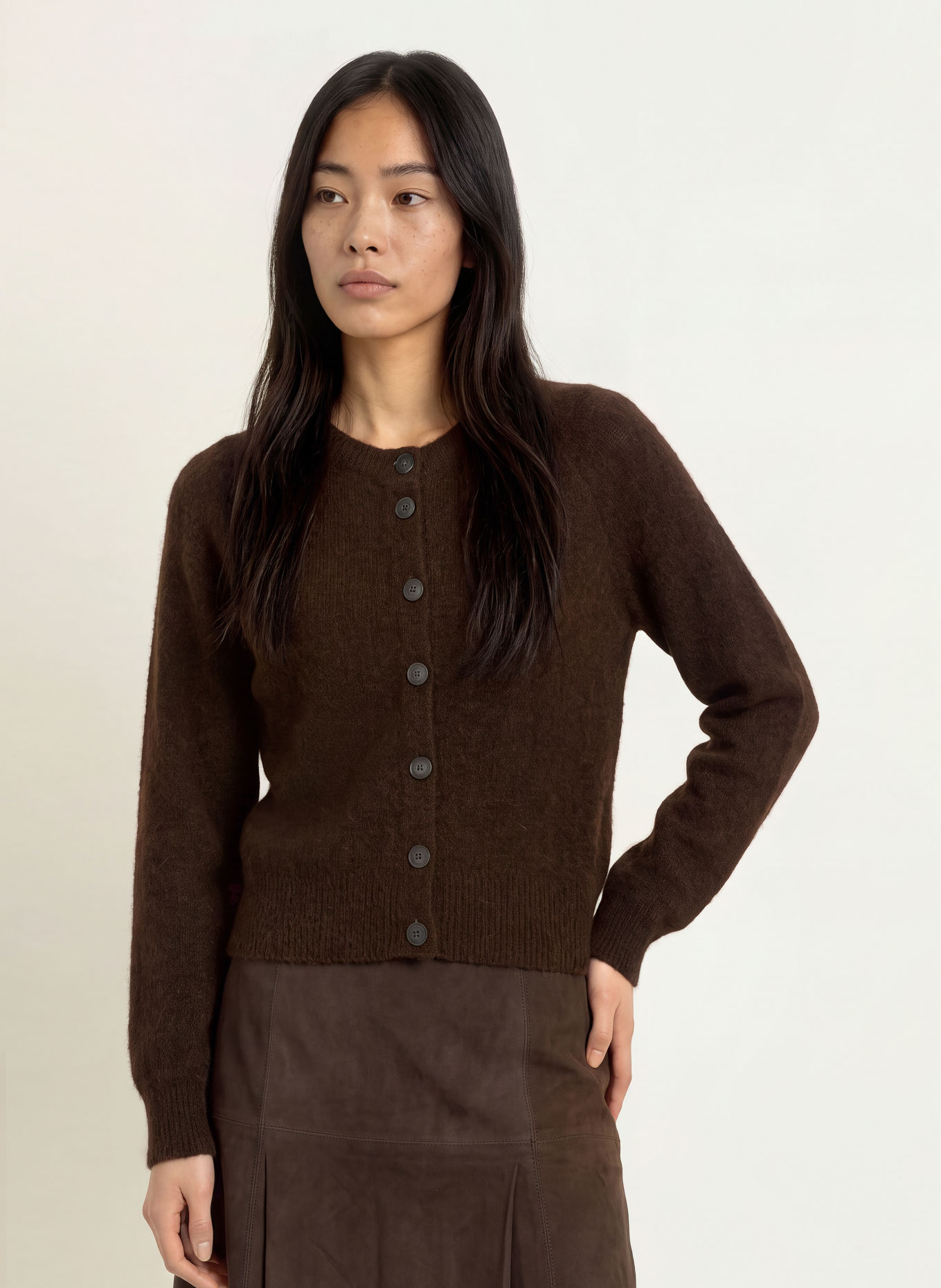 Y.A.S. Vest: MARRON FONCÉ