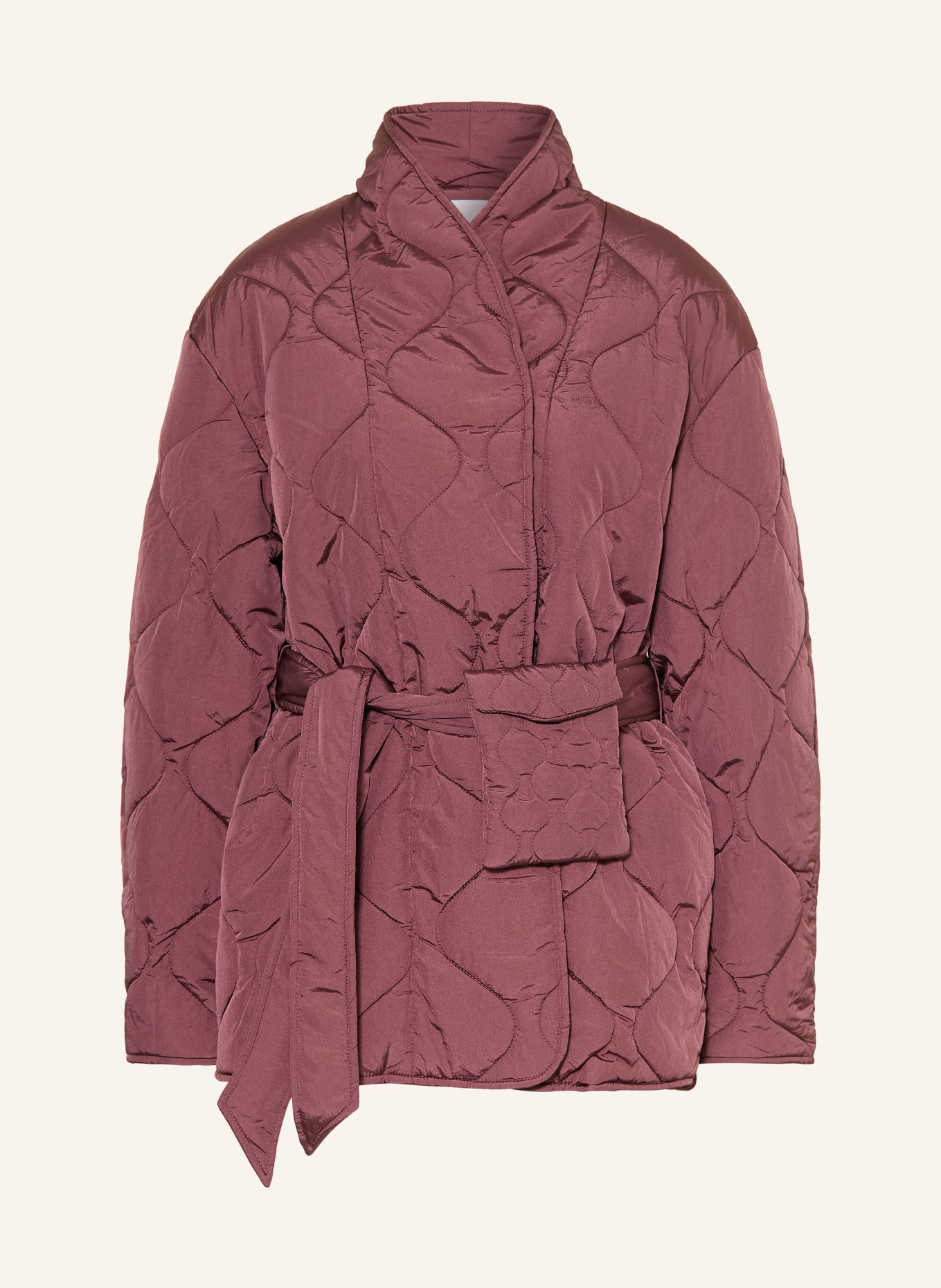Y.A.S. Gewatteerde jas: VIEUX ROSE