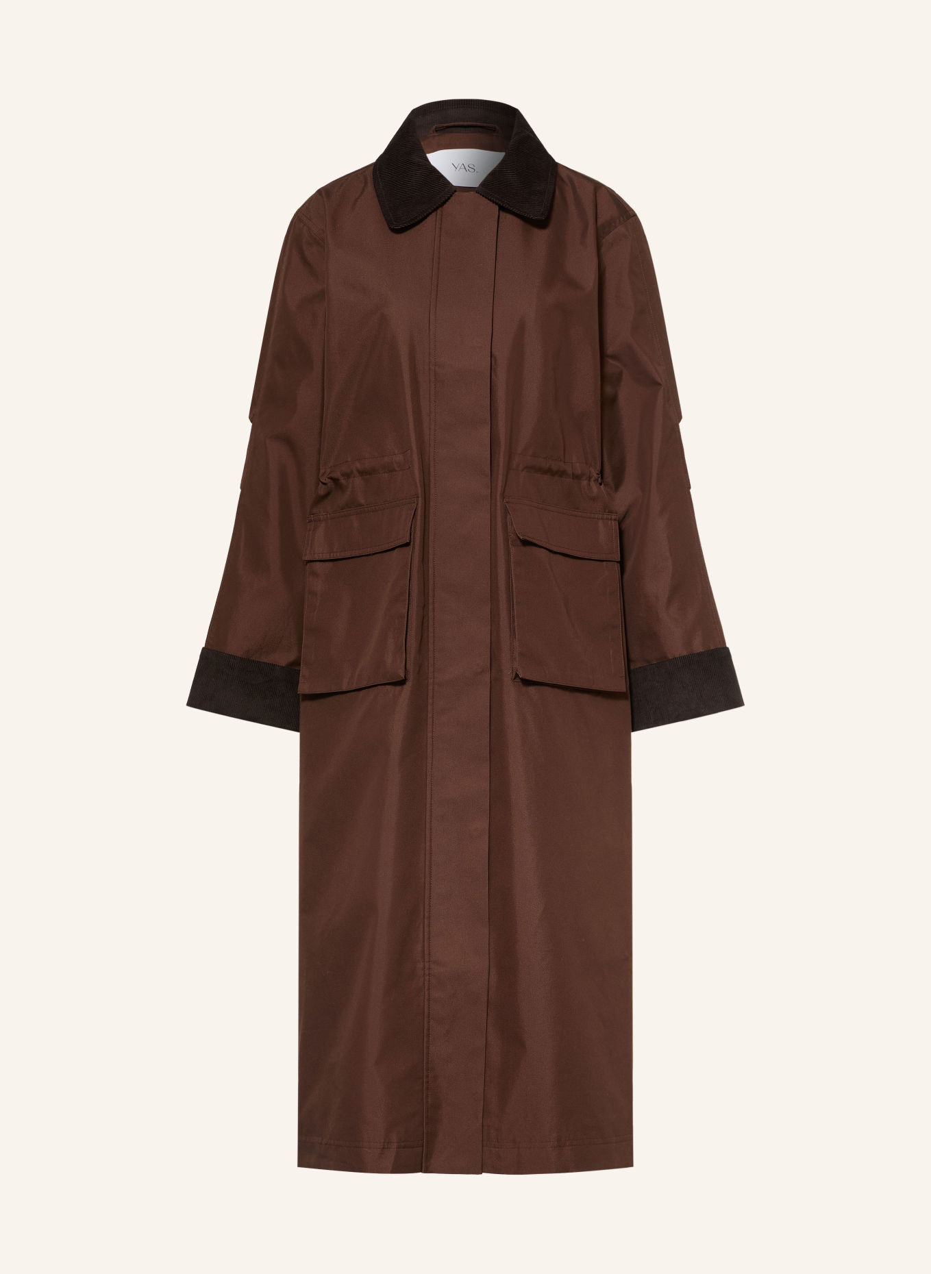 Y.A.S. Mantel: MARRON FONCÉ