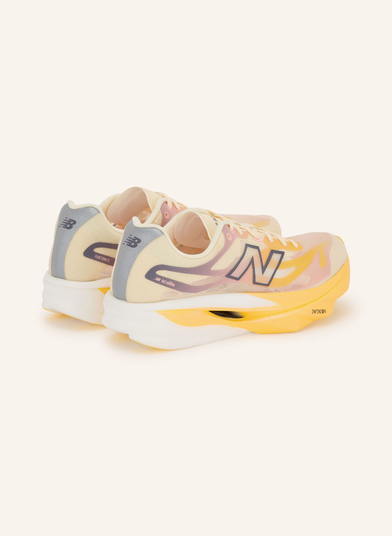 new balance Løbesko SUPERCOMP ELITE V6: LYSEORANGE / LILLA / LYSEGUL