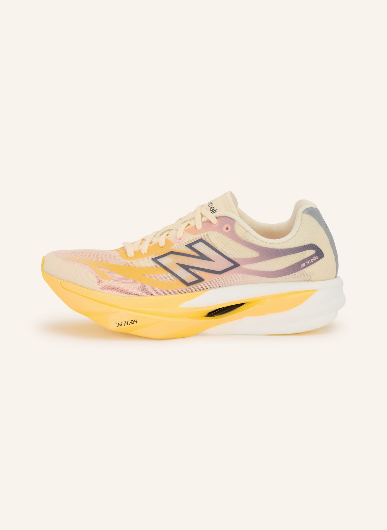 new balance Løbesko SUPERCOMP ELITE V6: LYSEORANGE / LILLA / LYSEGUL