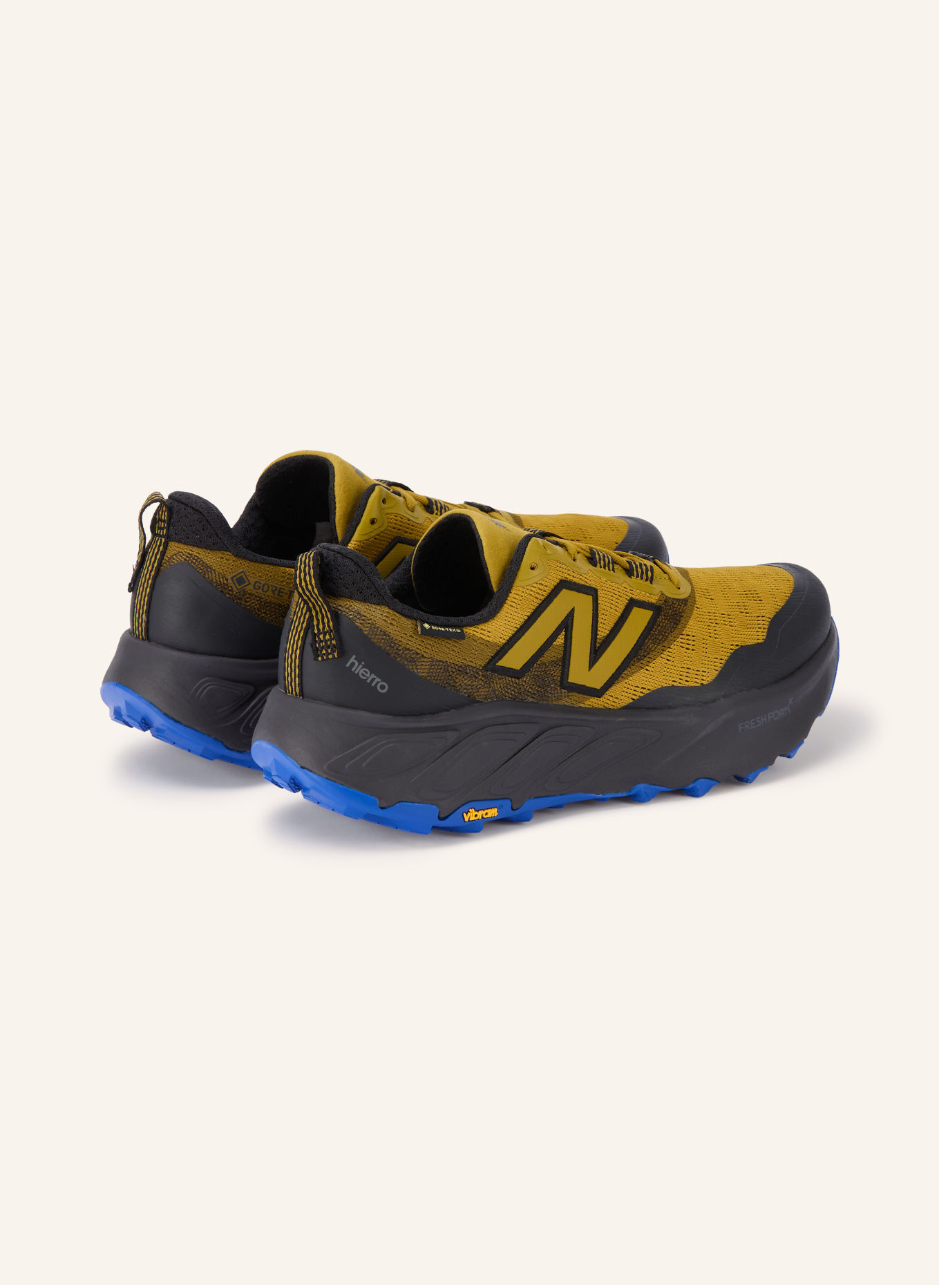 new balance Trailrunning-skor HIERRO V9 GTX: MÖRKGUL / MÖRKBRUN