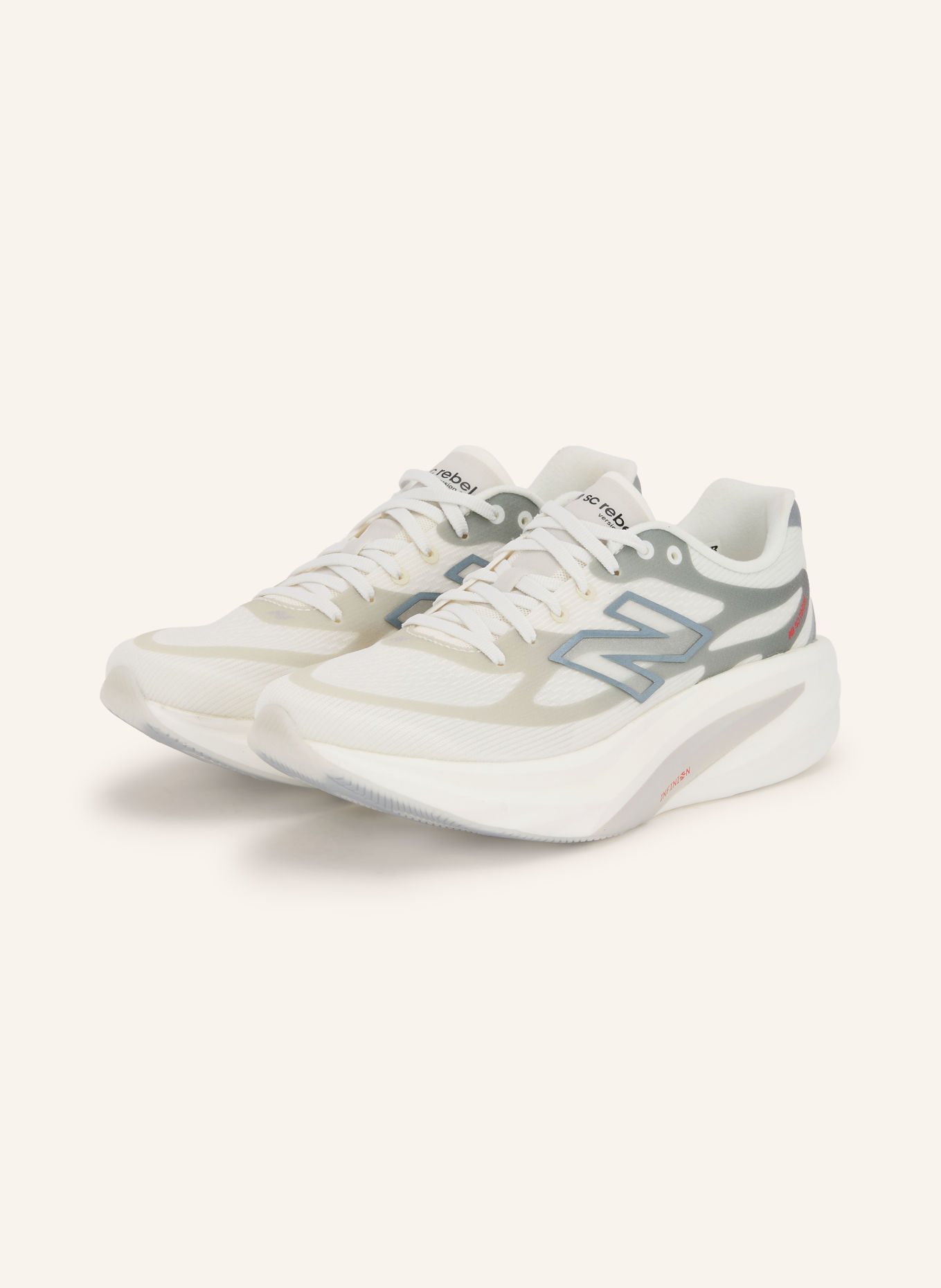 new balance SUPERCOMP REBEL Running Shoes: WHITE / GRAY