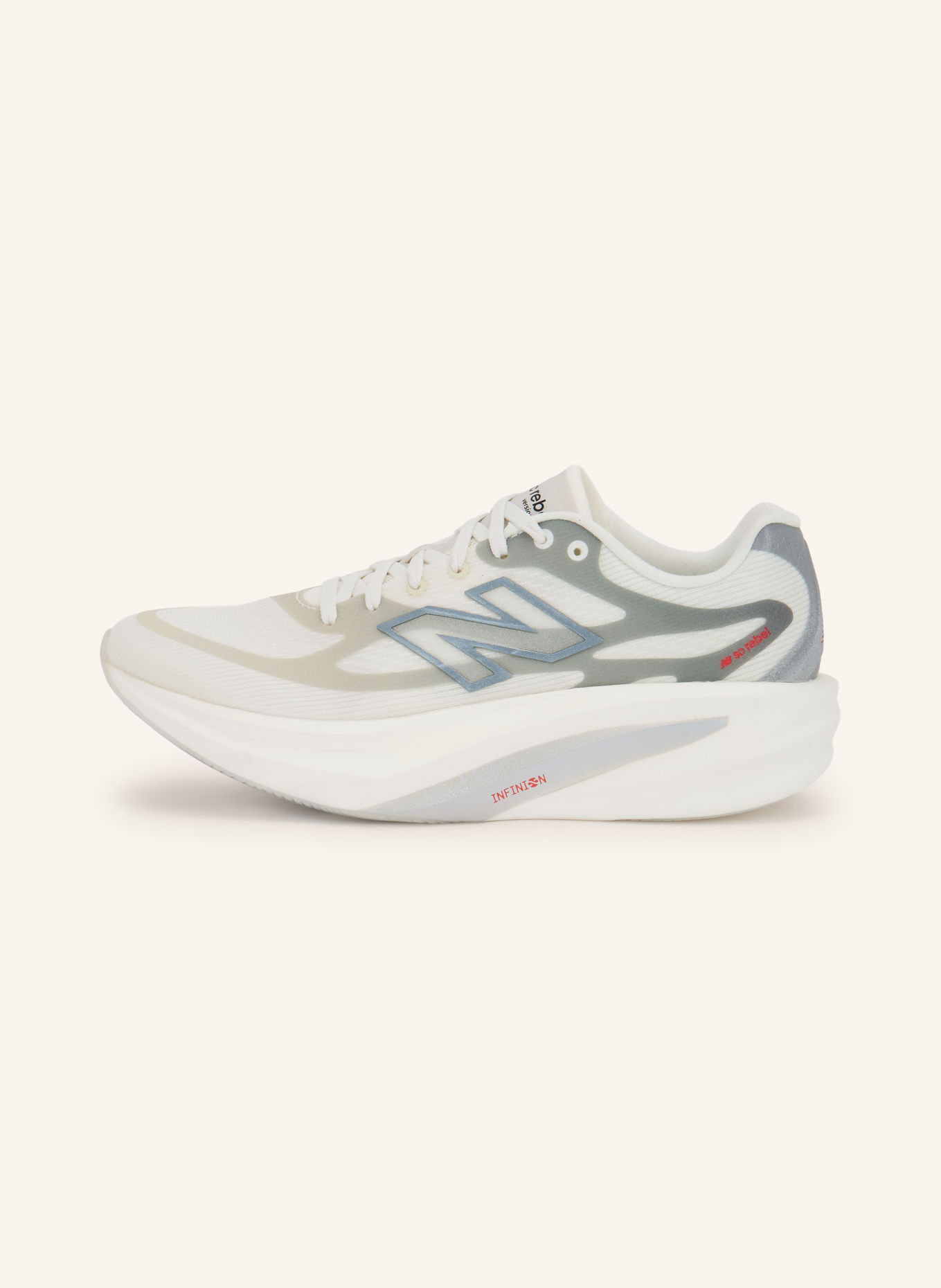 new balance SUPERCOMP REBEL Running Shoes: WHITE / GRAY