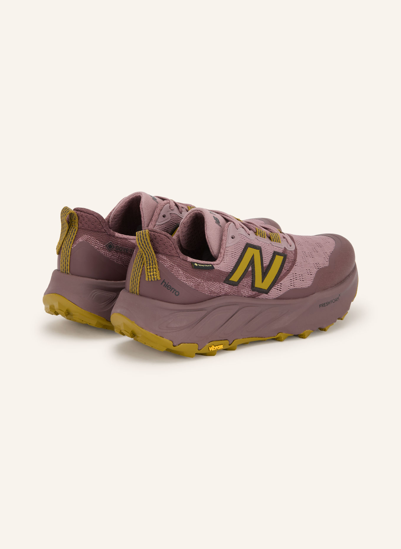 new balance HIERRO GTX Trail running shoes: DARK RED / DUSKY PINK / DARK YELLOW
