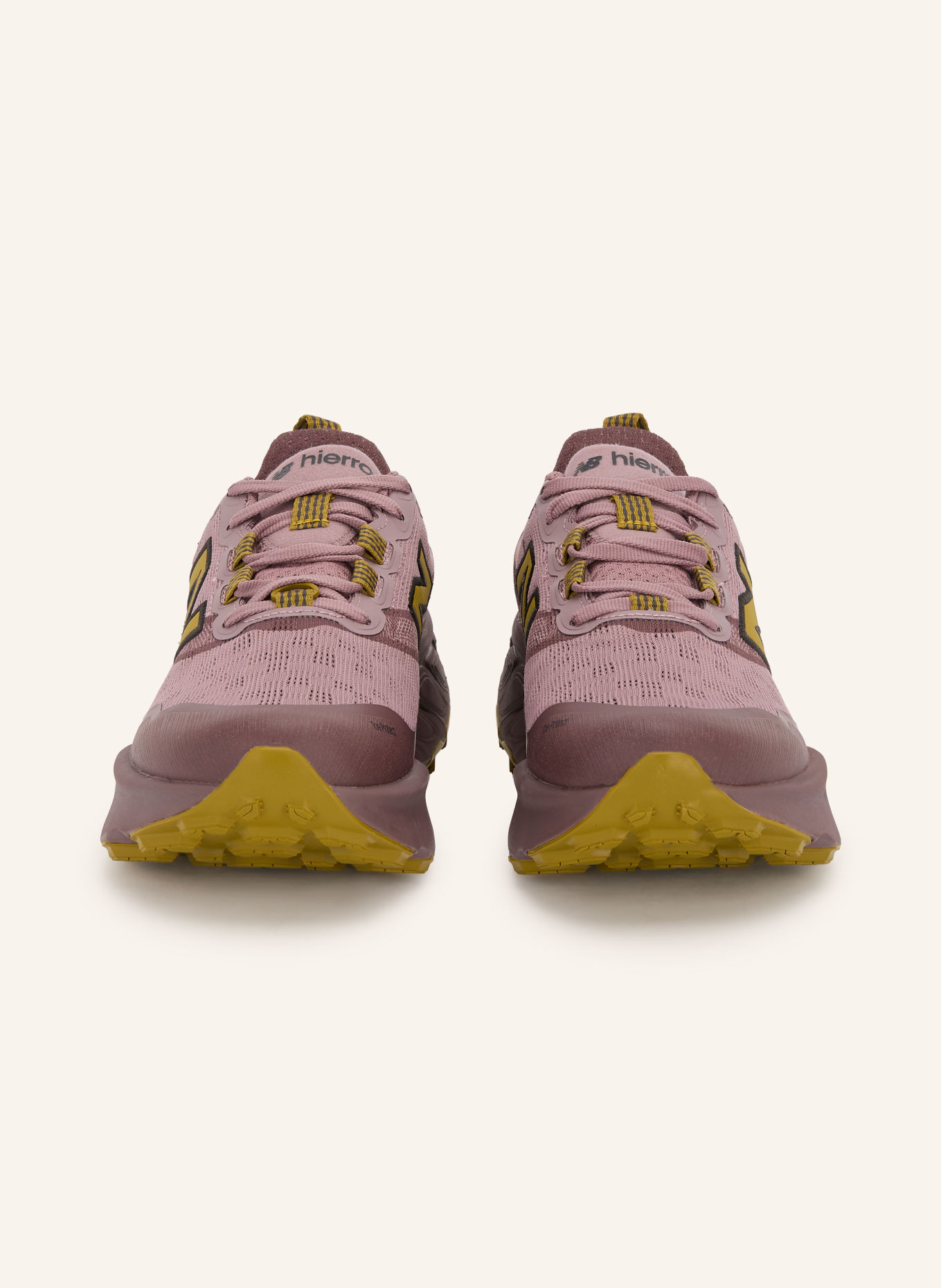 new balance HIERRO GTX Trail running shoes: DARK RED / DUSKY PINK / DARK YELLOW