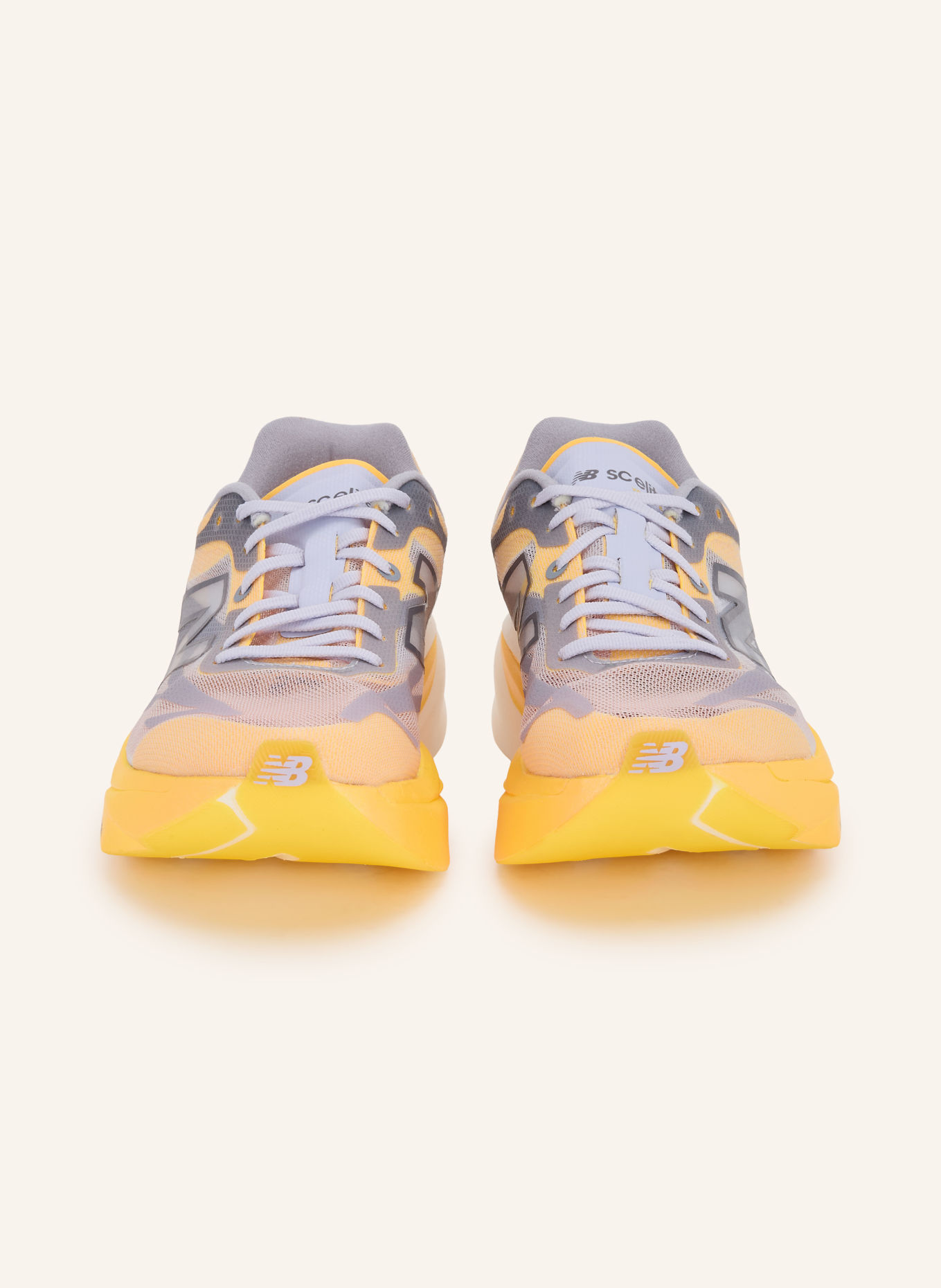 new balance SUPERCOMP ELITE V6 Running Shoes: NEON ORANGE / DARK GRAY / GRAY