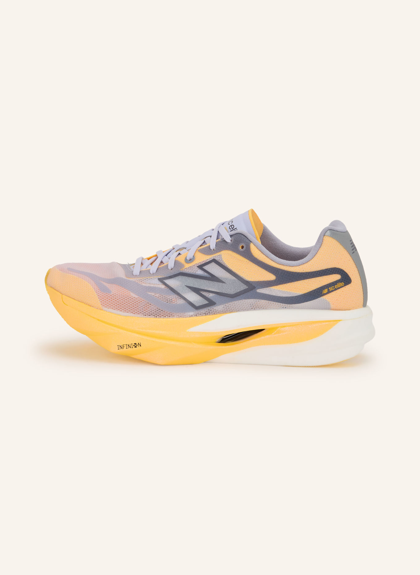 new balance SUPERCOMP ELITE V6 Running Shoes: NEON ORANGE / DARK GRAY / GRAY