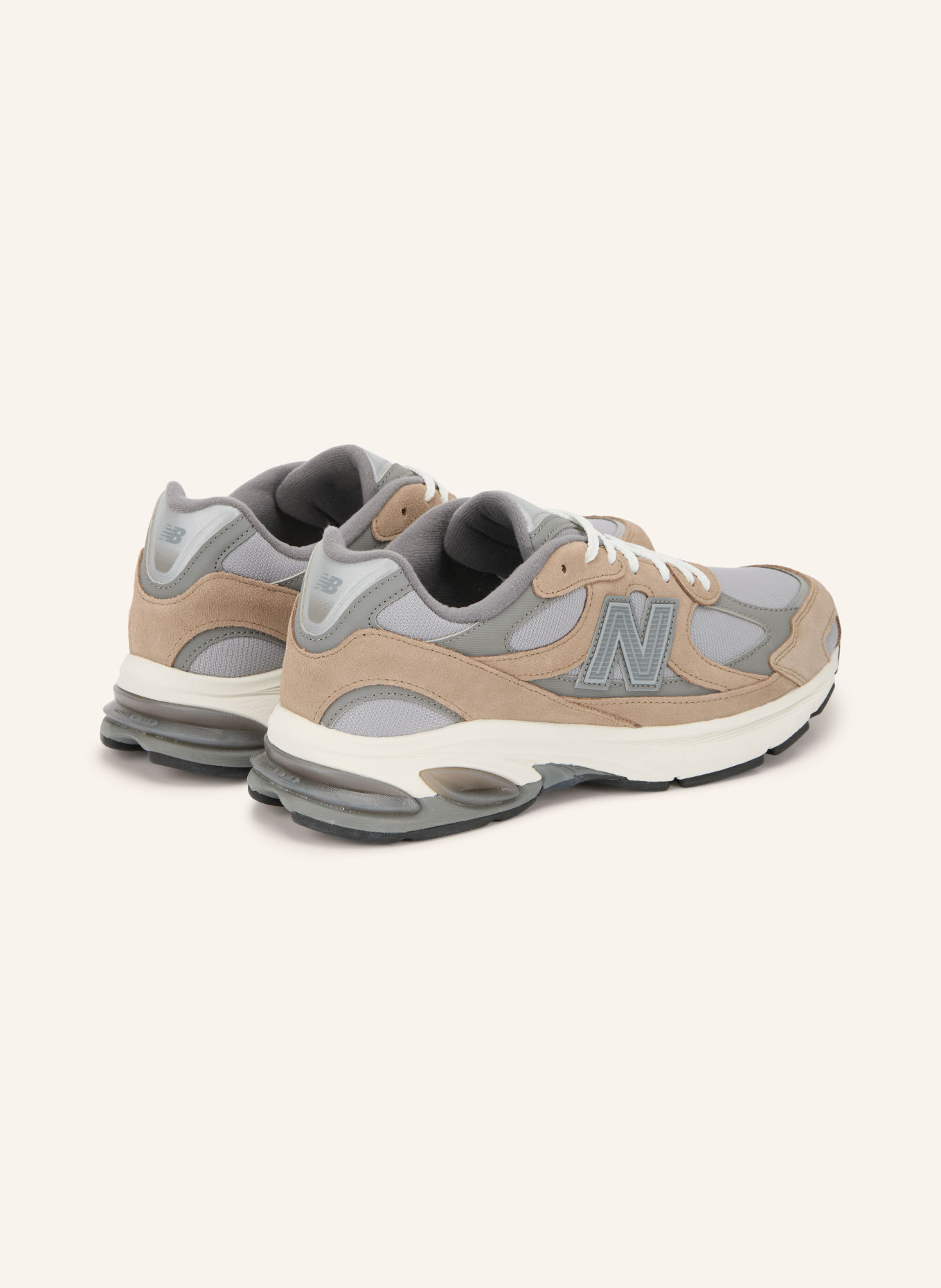 new balance Sneakers 2010: GRAY / LIGHT BROWN