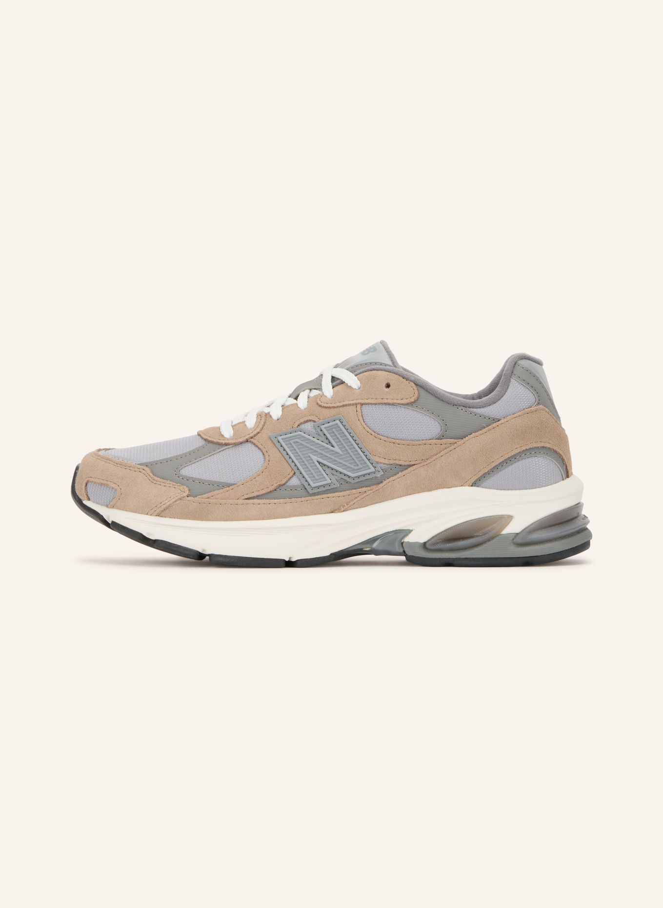new balance Sneakers 2010: GRAY / LIGHT BROWN