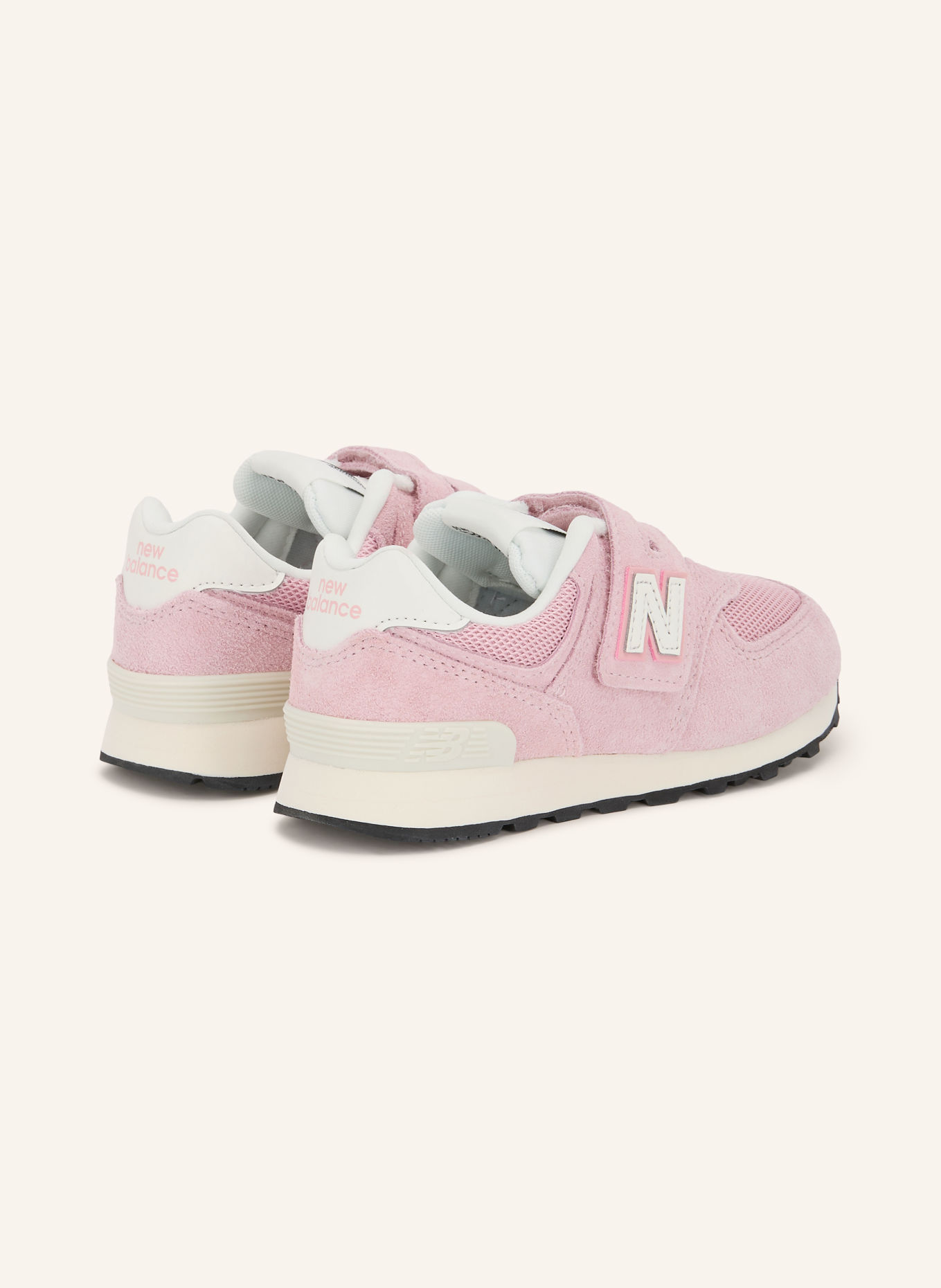 new balance Sneakersy 574: RÓŻOWY / BIAŁY