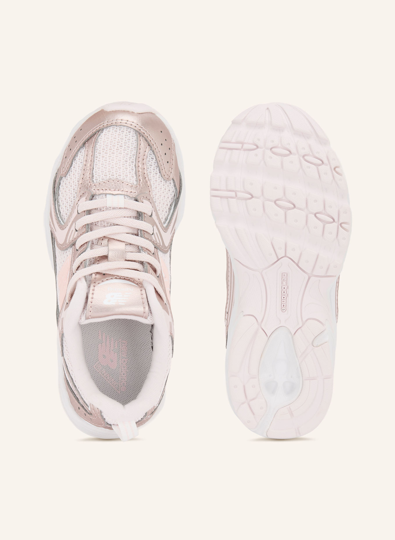 new balance Sneakersy 530: BARVA RŮŽOVÉHO ZLATA / SVĚTLE RŮŽOVÁ / BÍLÁ