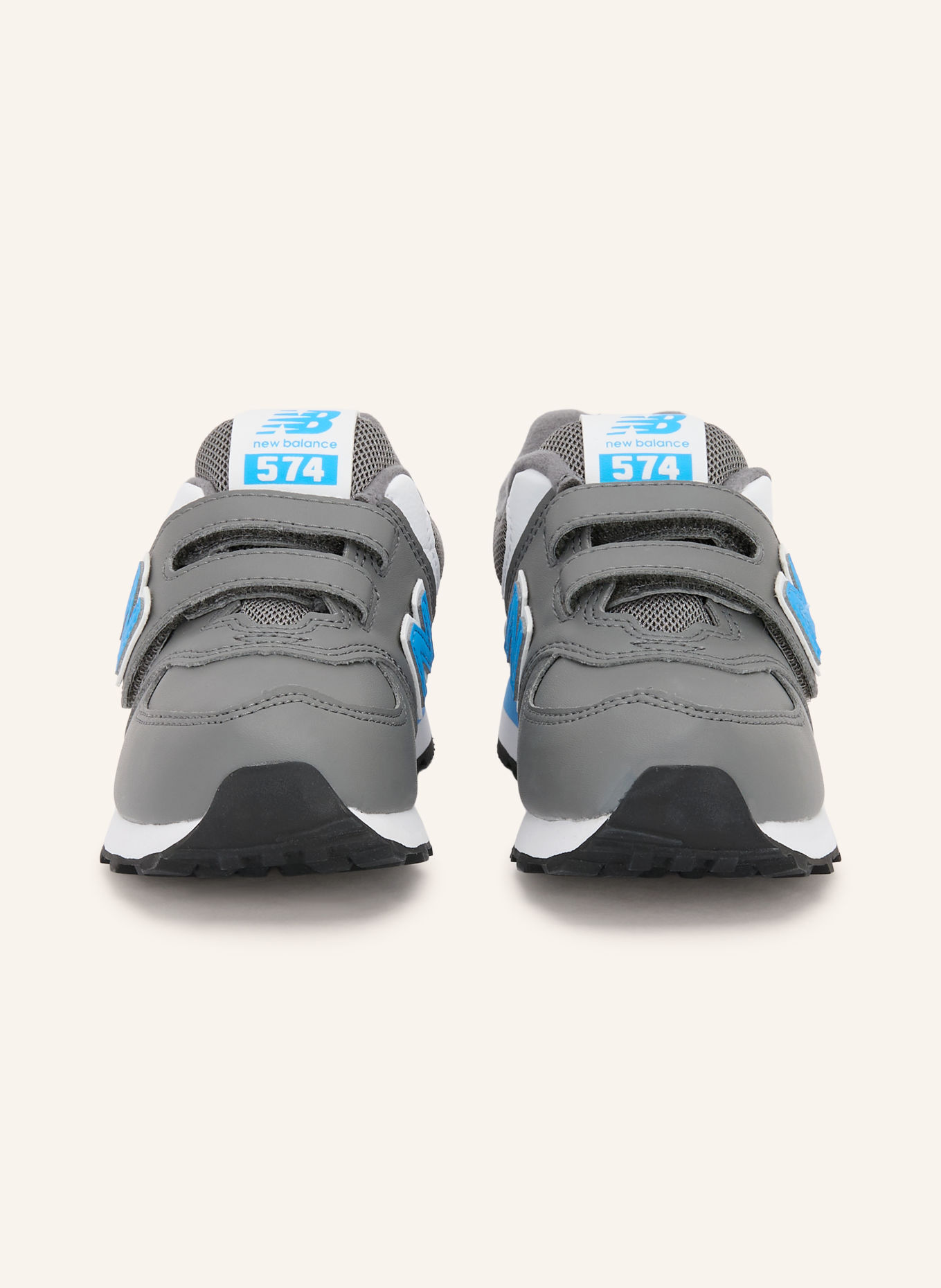 new balance Sneakersy 574: CZIEMNOSZARY / NIEBIESKI / BIAŁY