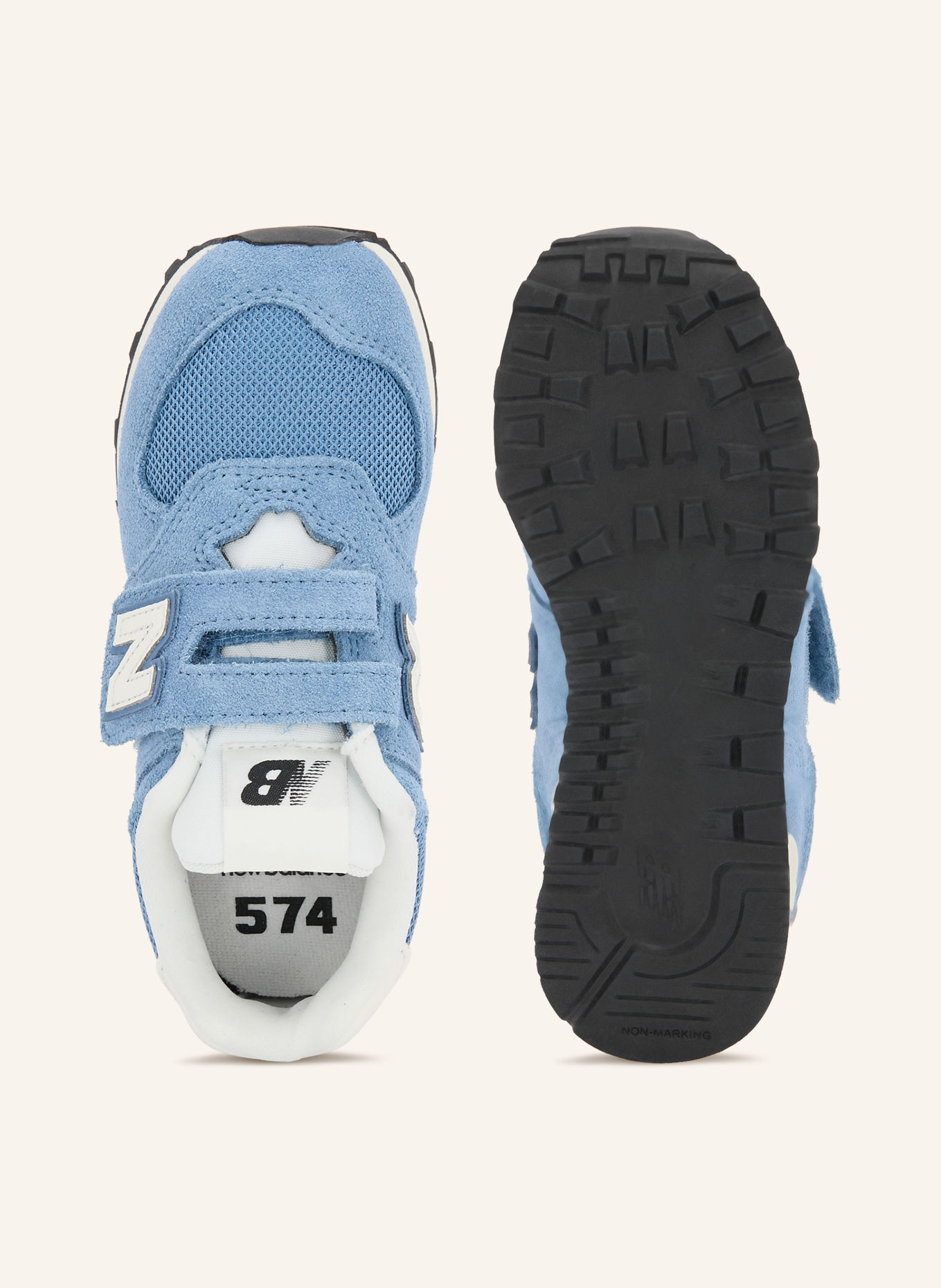 new balance Sneakersy 574: NIEBIESKI / BIAŁY