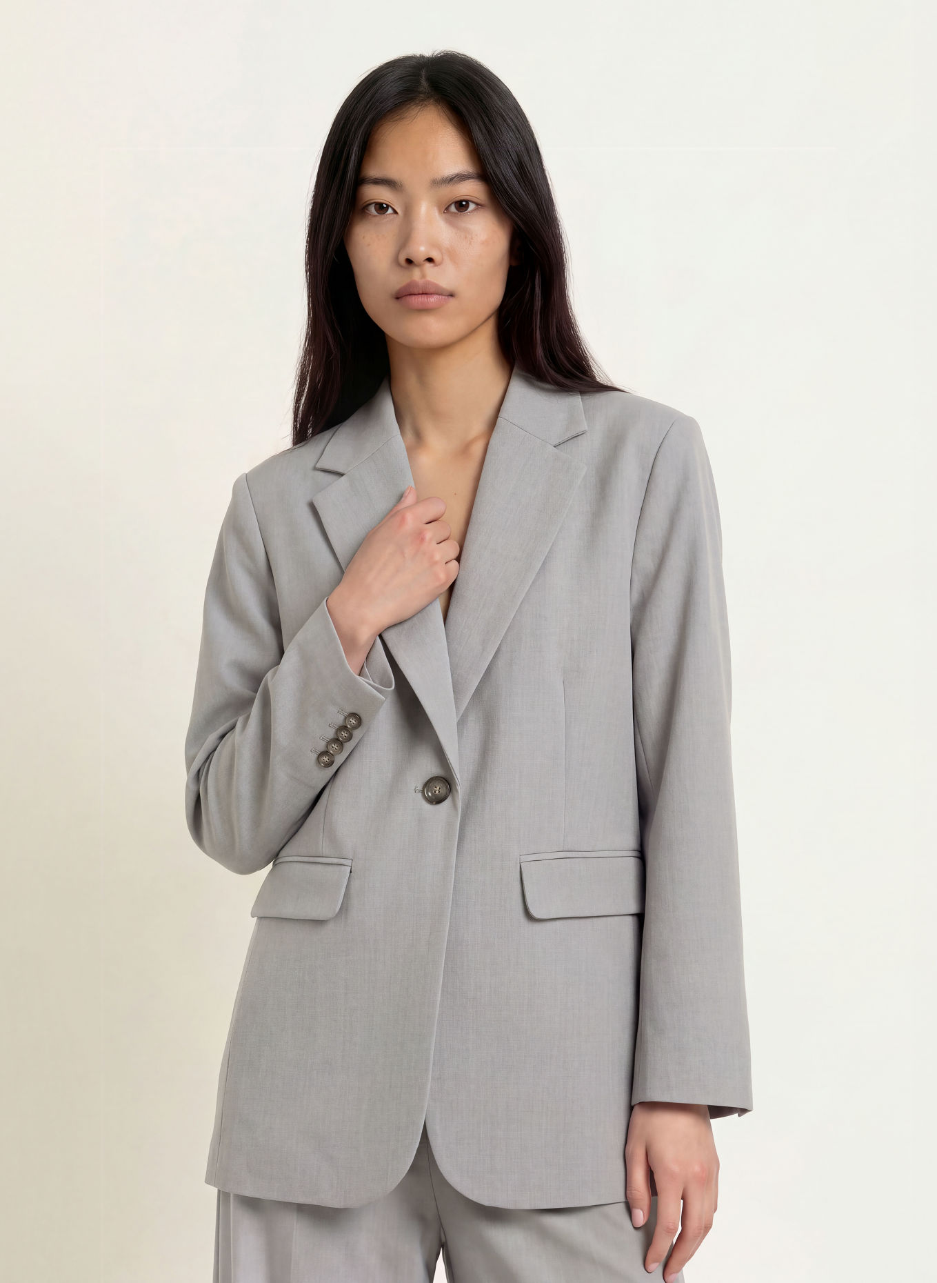 NEO NOIR Blazer AARIELLE: GRIJS