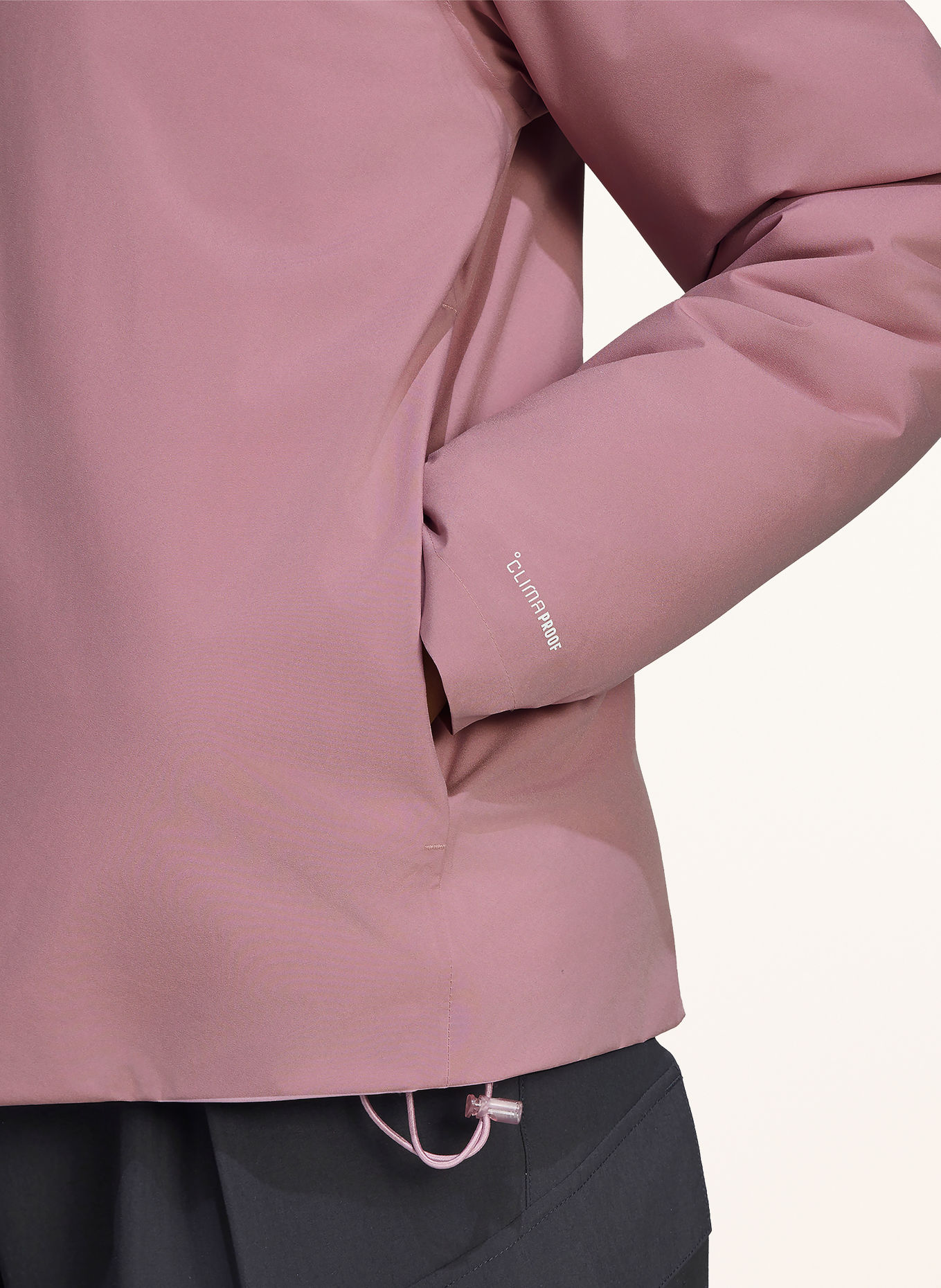 adidas TERREX Functionele jas TERREX MULTI ESSENTIALS CLIMAPROOF: ROZE