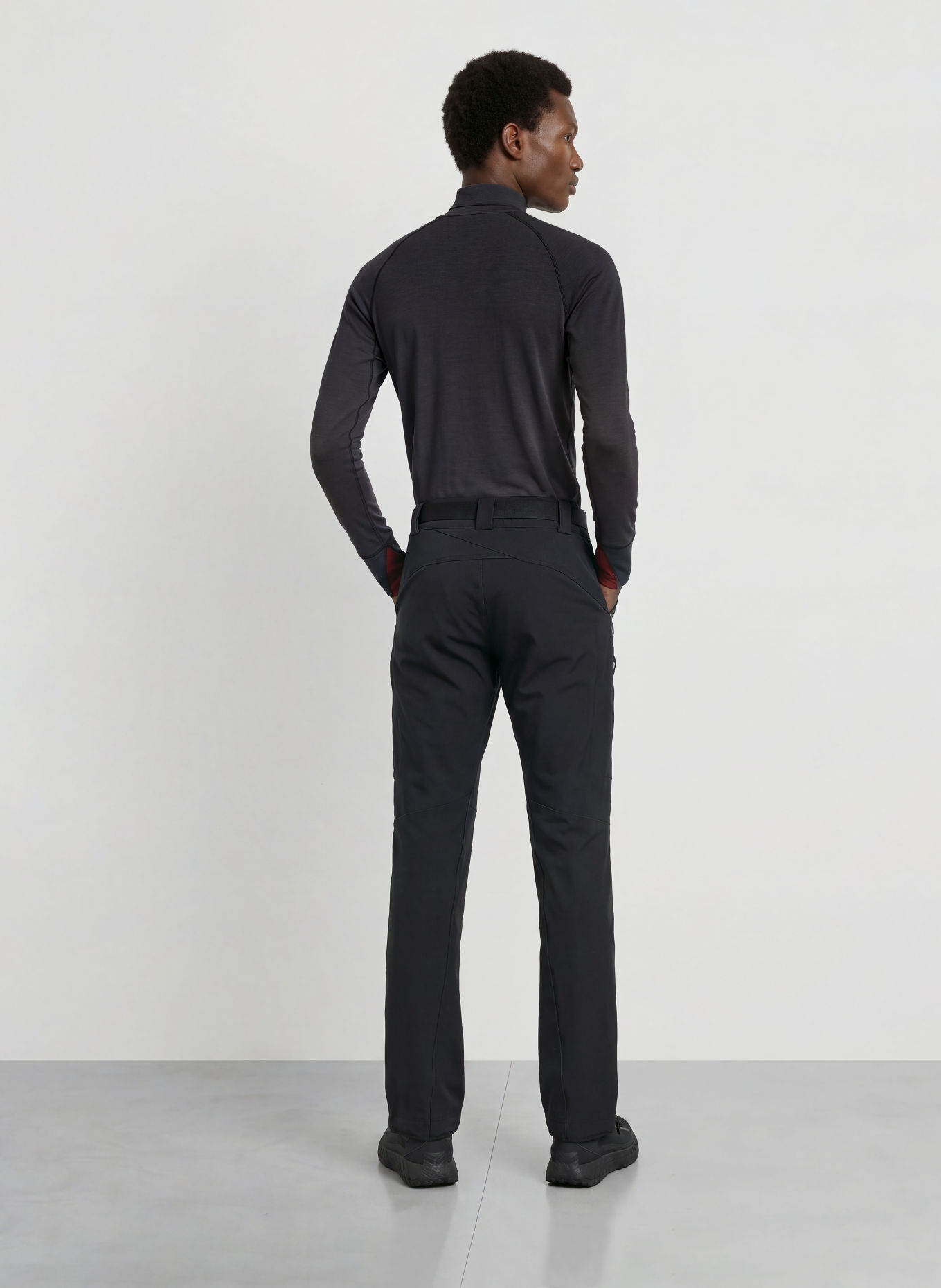 Klättermusen Baselayer FAFNE: ZWART / BRUIN