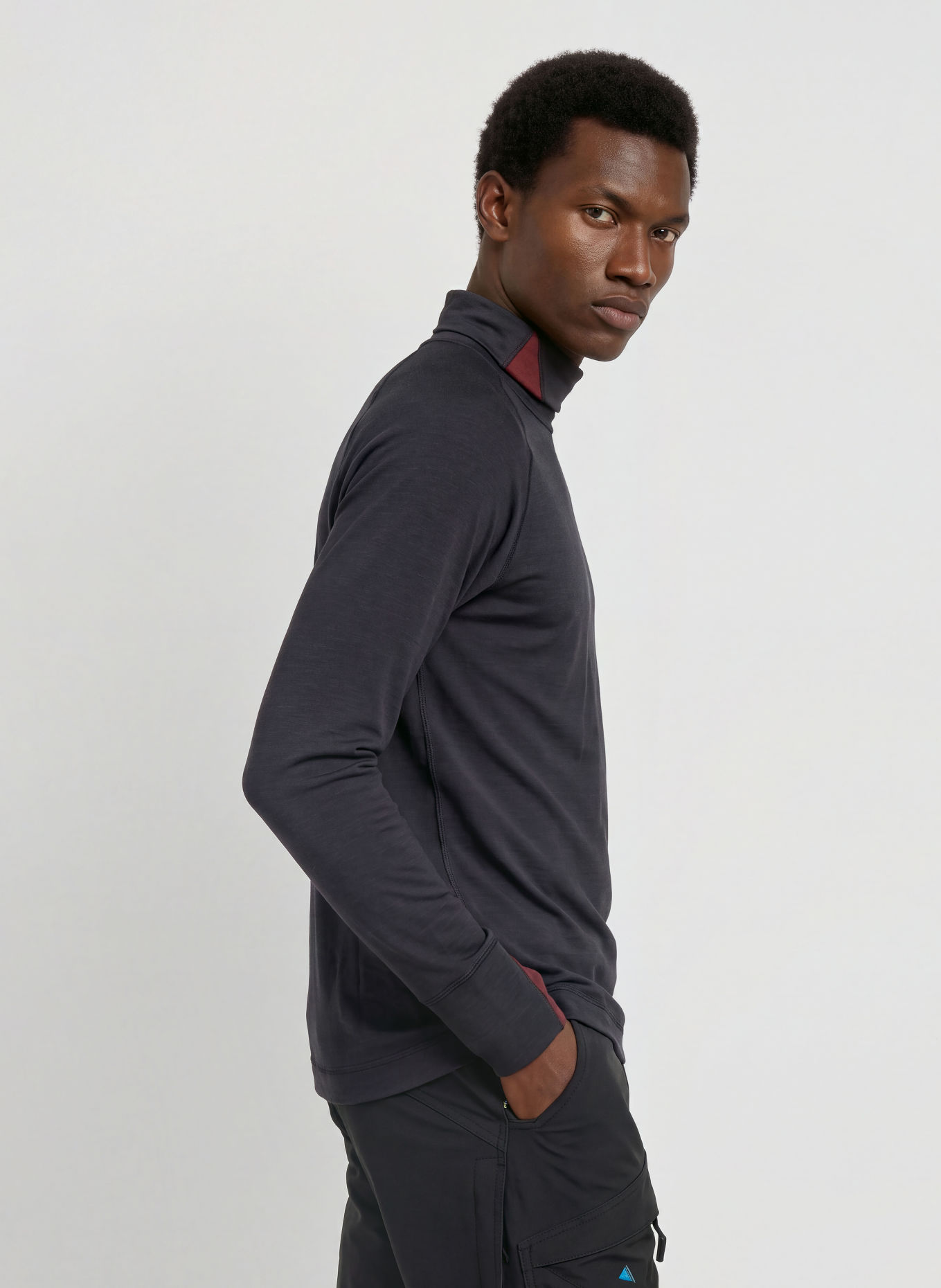 Klättermusen Baselayer FAFNE: ZWART / BRUIN