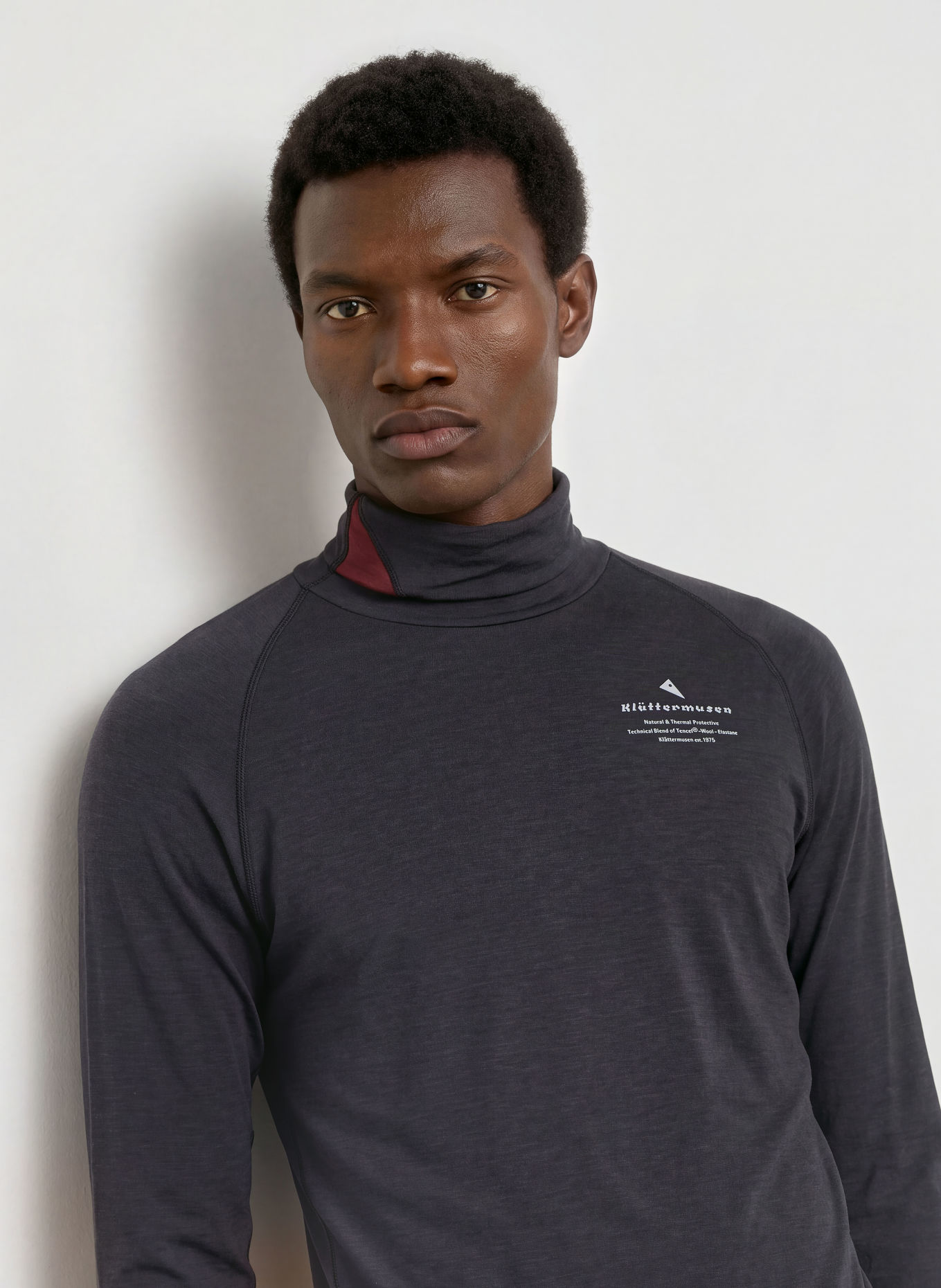 Klättermusen Baselayer FAFNE: ZWART / BRUIN