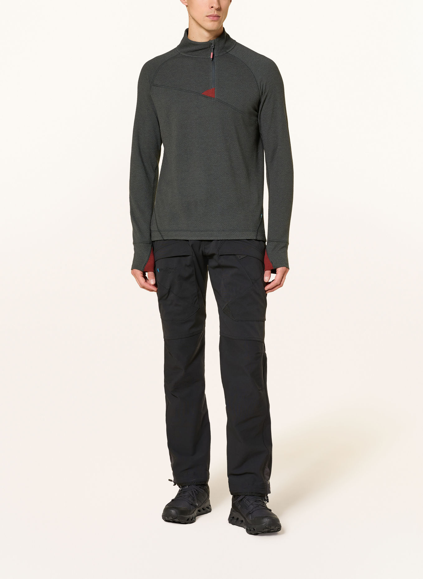 Klättermusen Midlayer HUGE: ZWART