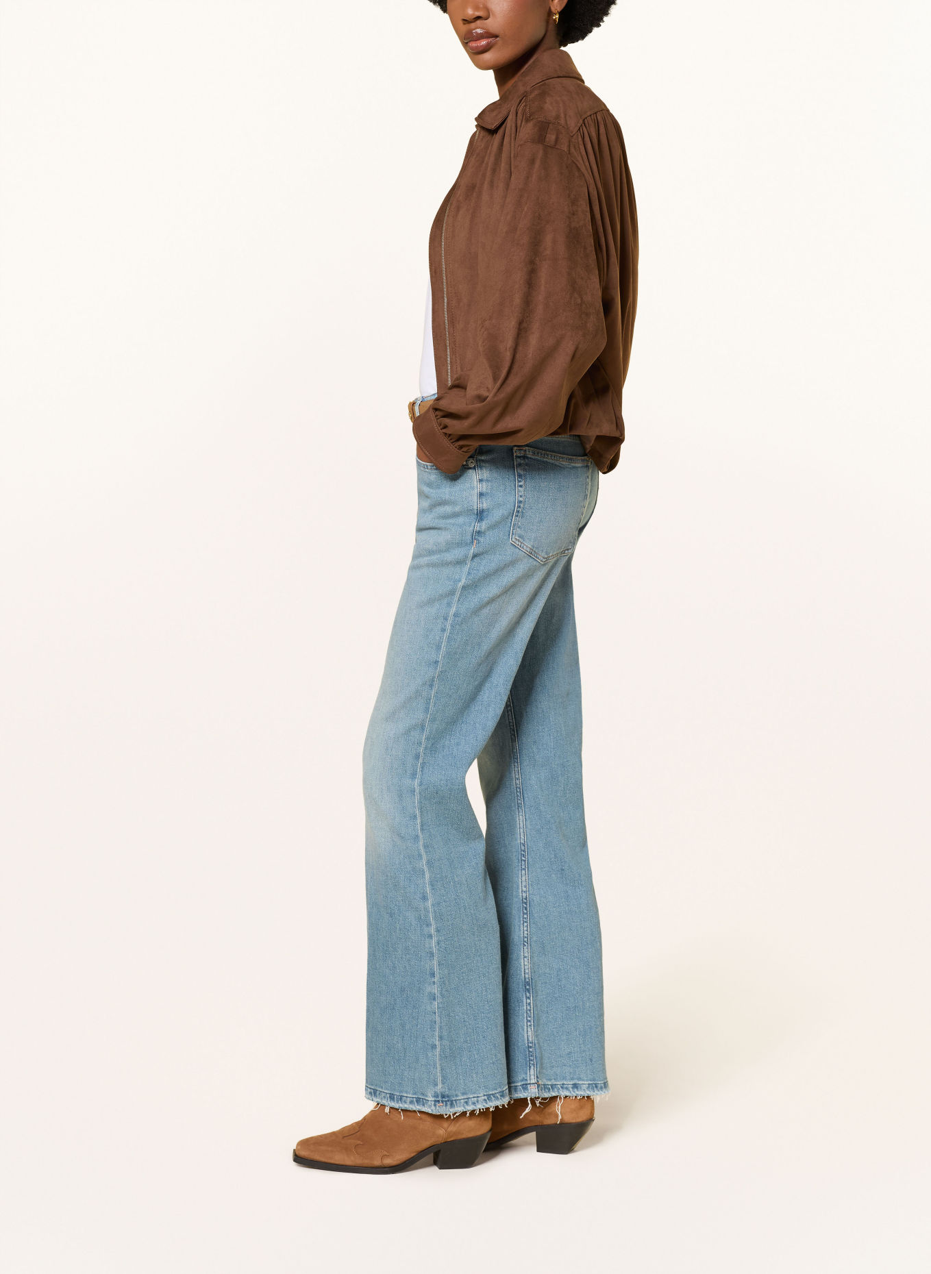 BOSS GLORIA Bootcut jeans: 423 MEDIUM BLUE