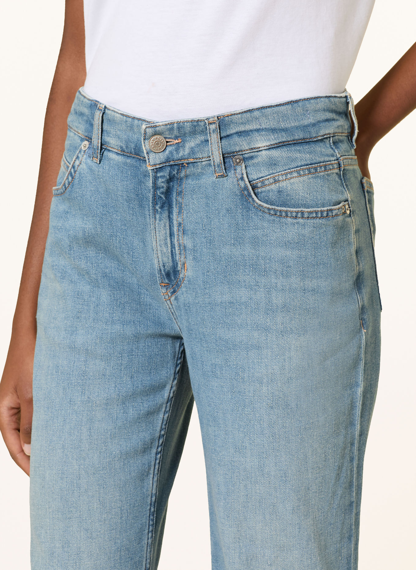 BOSS GLORIA Bootcut jeans: 423 MEDIUM BLUE
